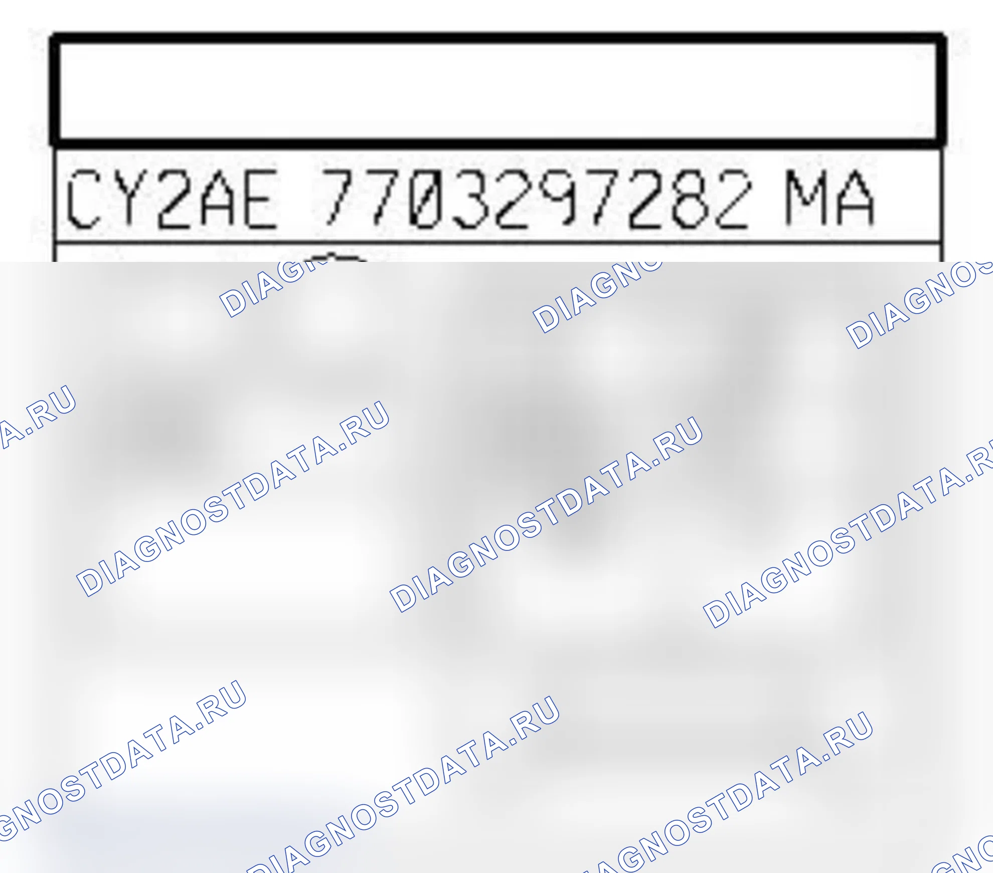 Распиновка разъёма 146 — Датчик детонации 1. Renault Megane II