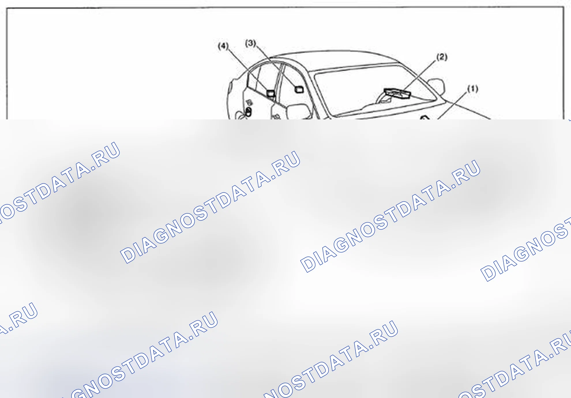 Рис. 46: СИСТЕМА БЕСКЛЮЧЕВОГО ДОСТУПА. Subaru Outback BR