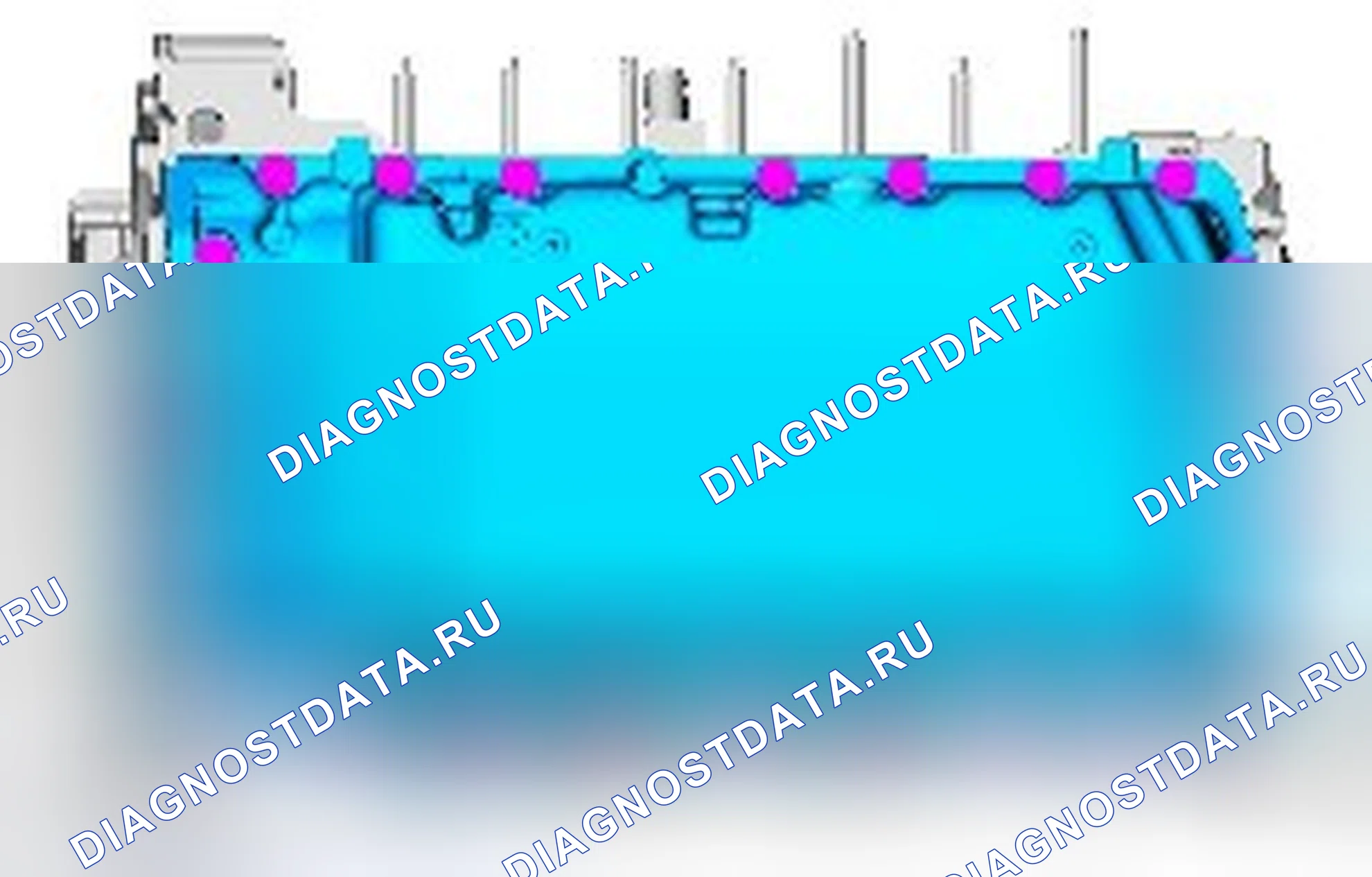 Разборка двигателя. Ford S-MAX I