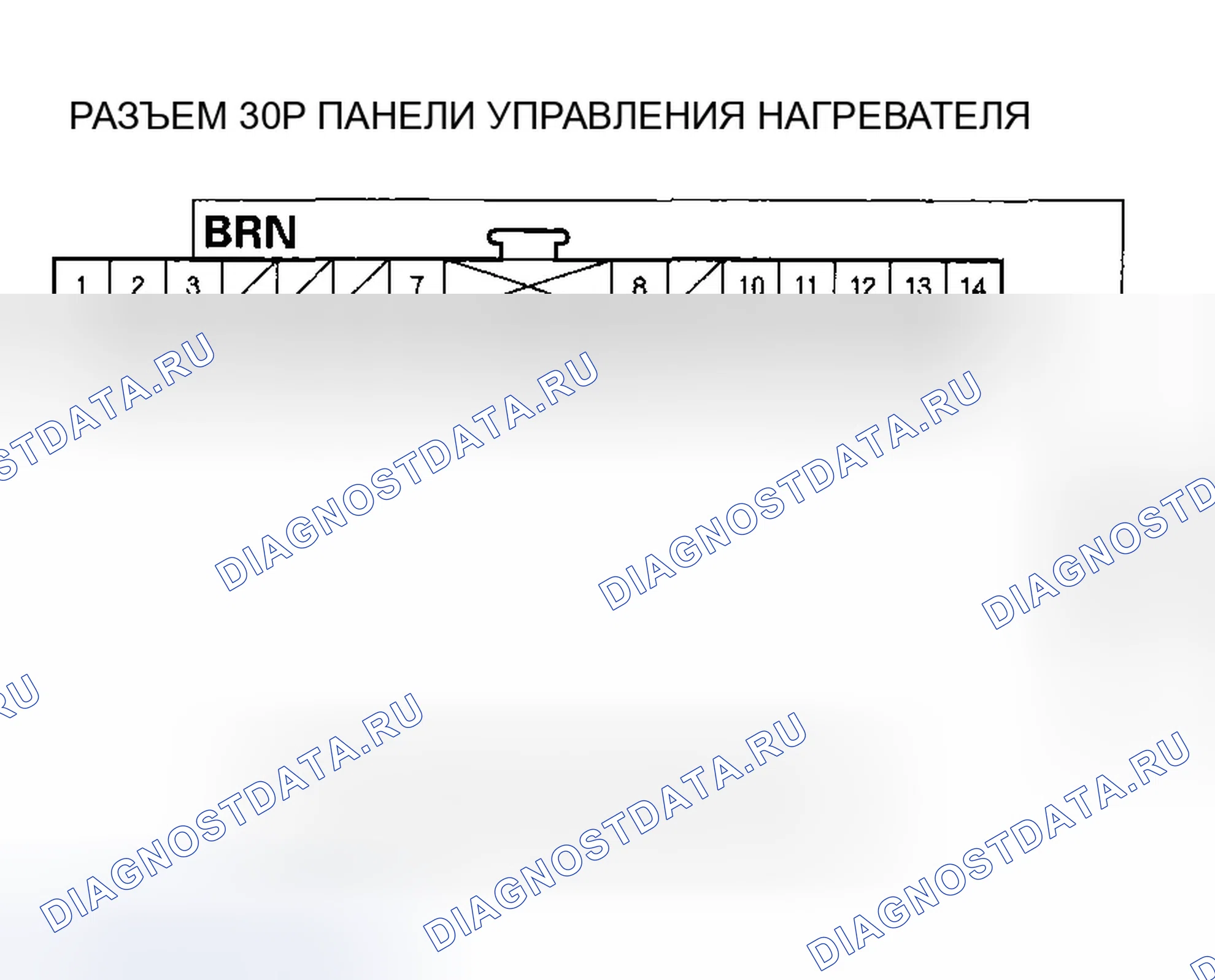 Рис. 30: расшифровка кода ошибки 15: Короткое замыкание в цепи датчика температуры испарителя. Honda CR-V II рестайлинг