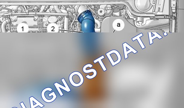 Снятие - Установка: Турбокомпрессор — b1bg281d. Peugeot 508 I