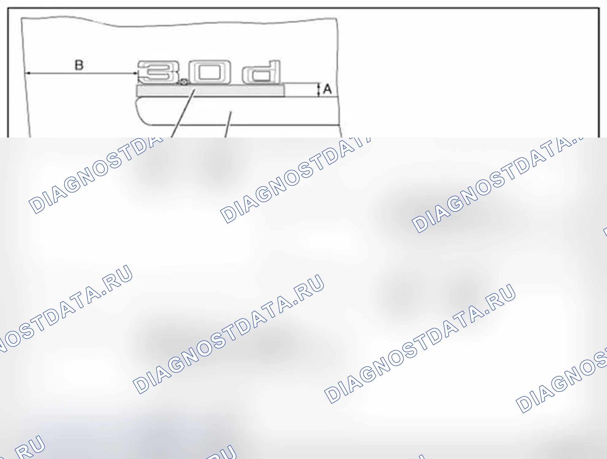 Рис. 132: Размеры фитингов (E70). BMW X5 M E70
