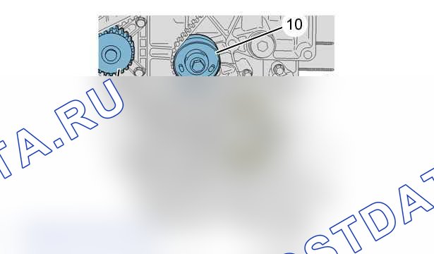 Снятие - установка: ремень ГРМ — b1ep1xad. Citroen C5 I рестайлинг