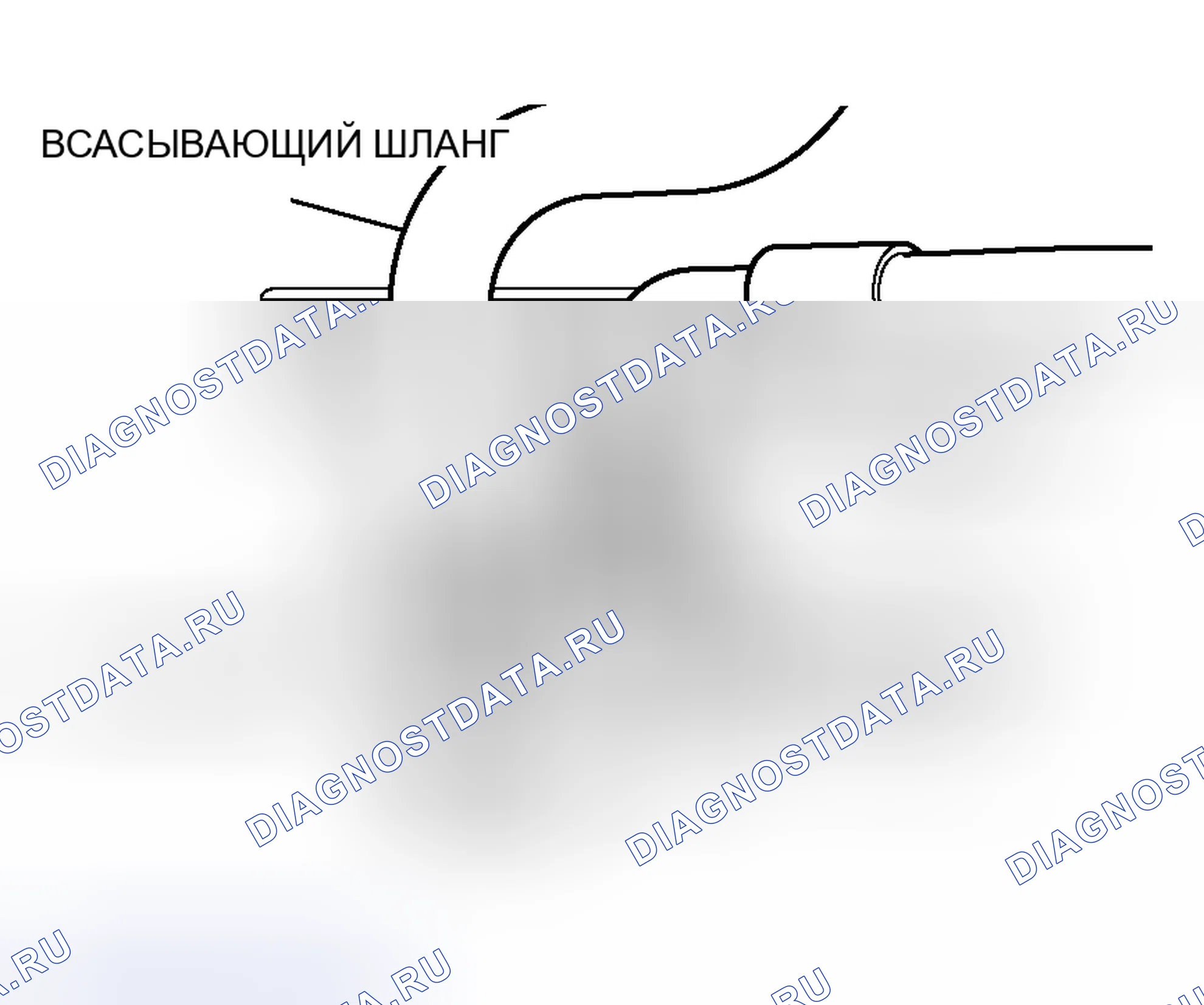Рис. 80: > > B < < МОНТАЖ НАПОРНОГО ШЛАНГА / ВСАСЫВАЮЩЕГО РУКАВА. Mitsubishi Lancer IX рестайлинг