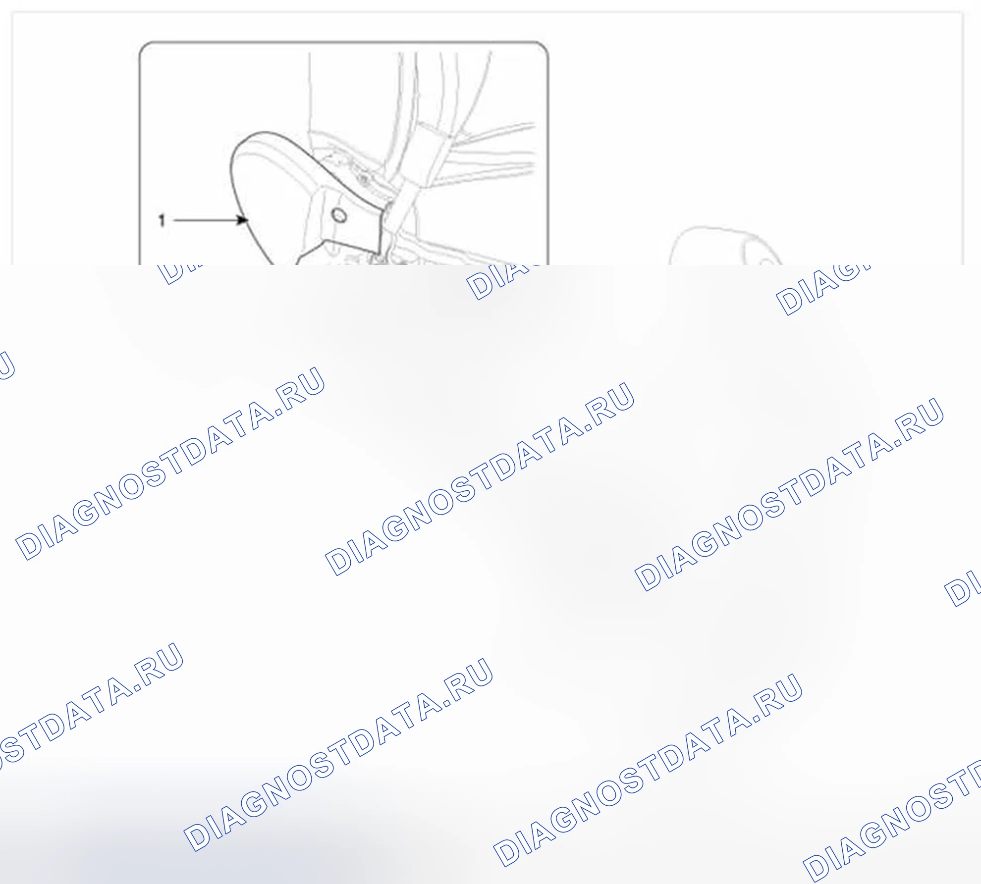 Рис. 9: Расположение компонентов. Hyundai Azera II