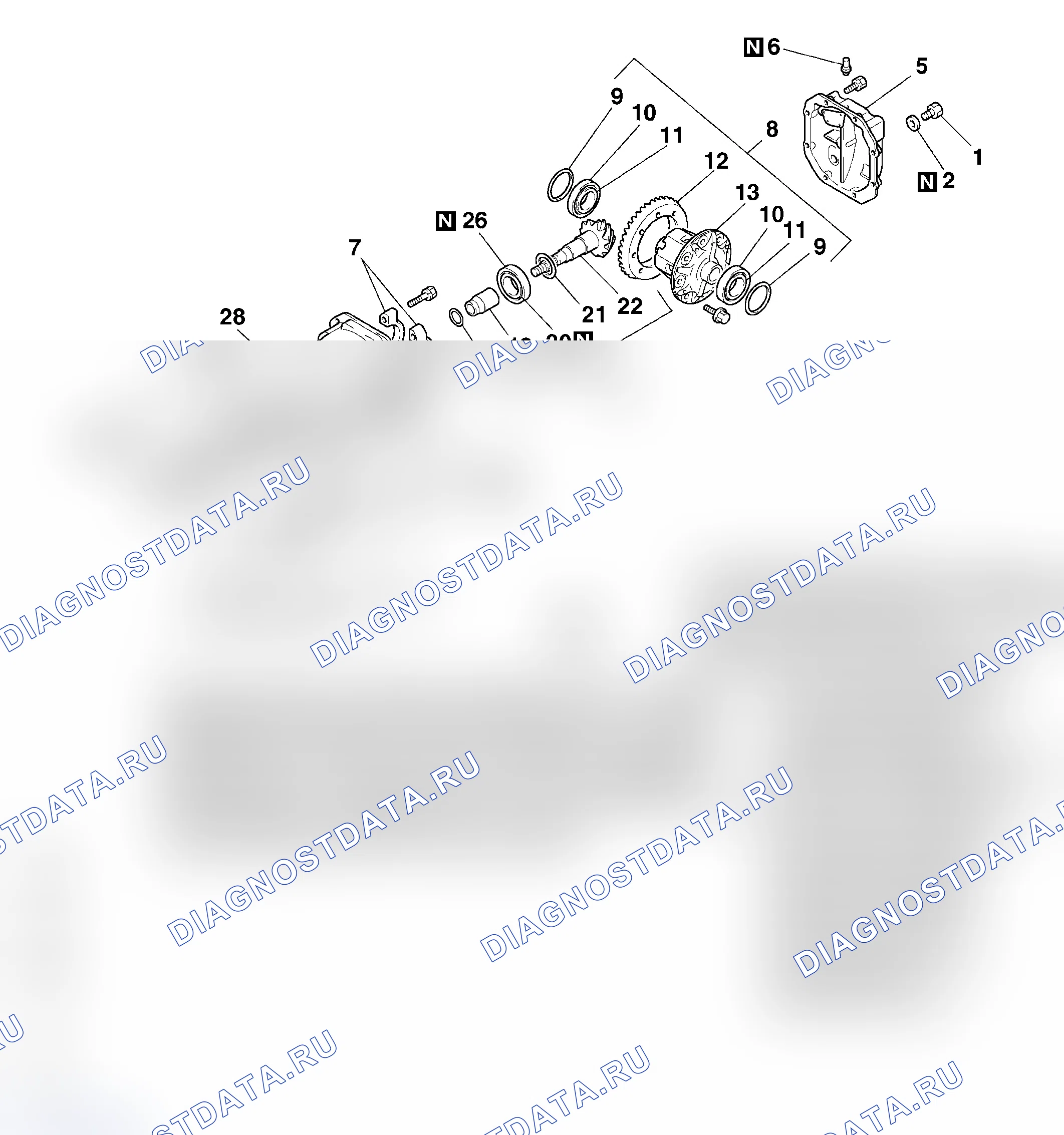 Рис. 62: РАЗБОРКА. Mitsubishi Lancer Evolution IX