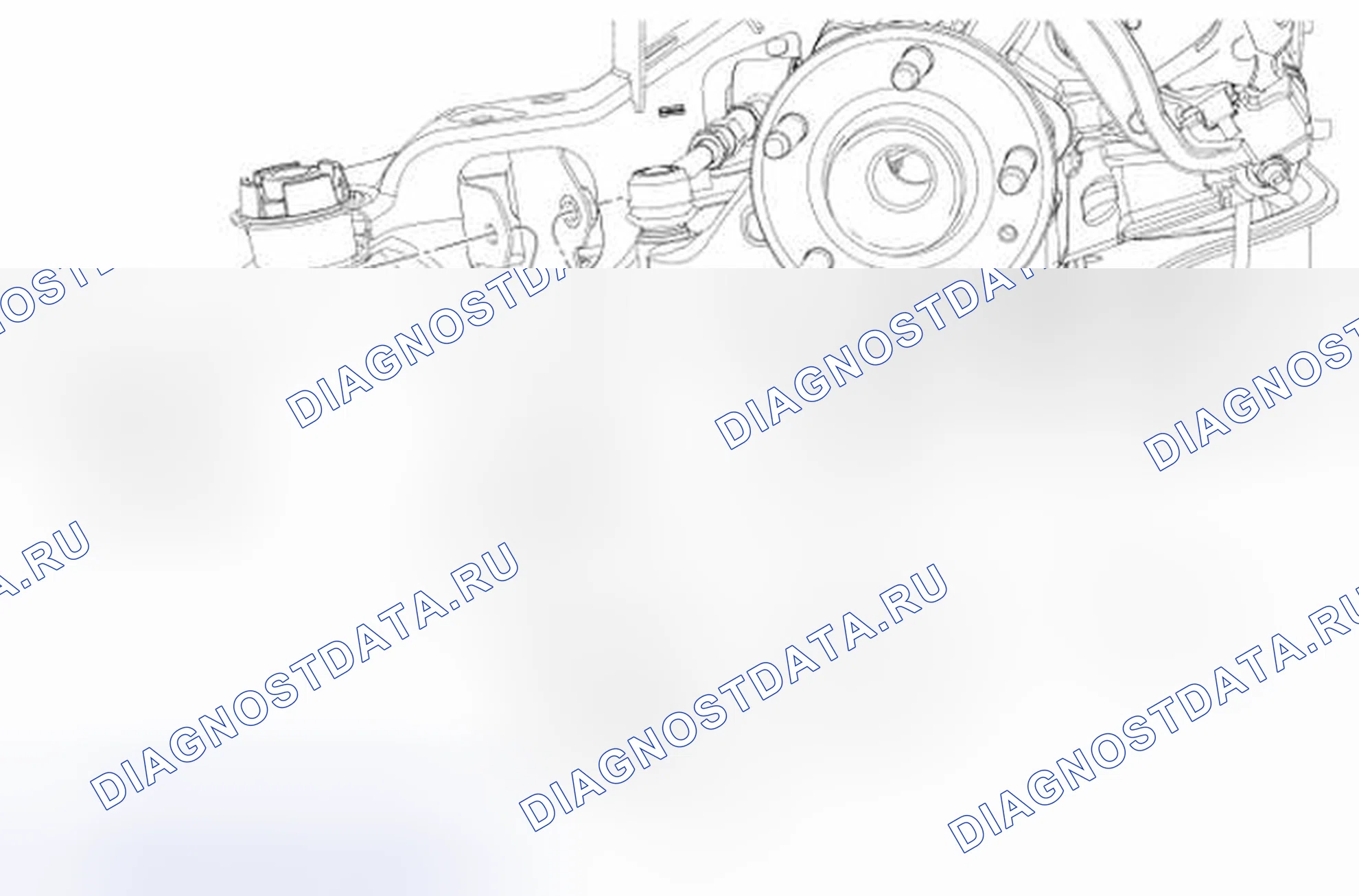 Рис. 10: Продольный рычаг. Hyundai ix55 I