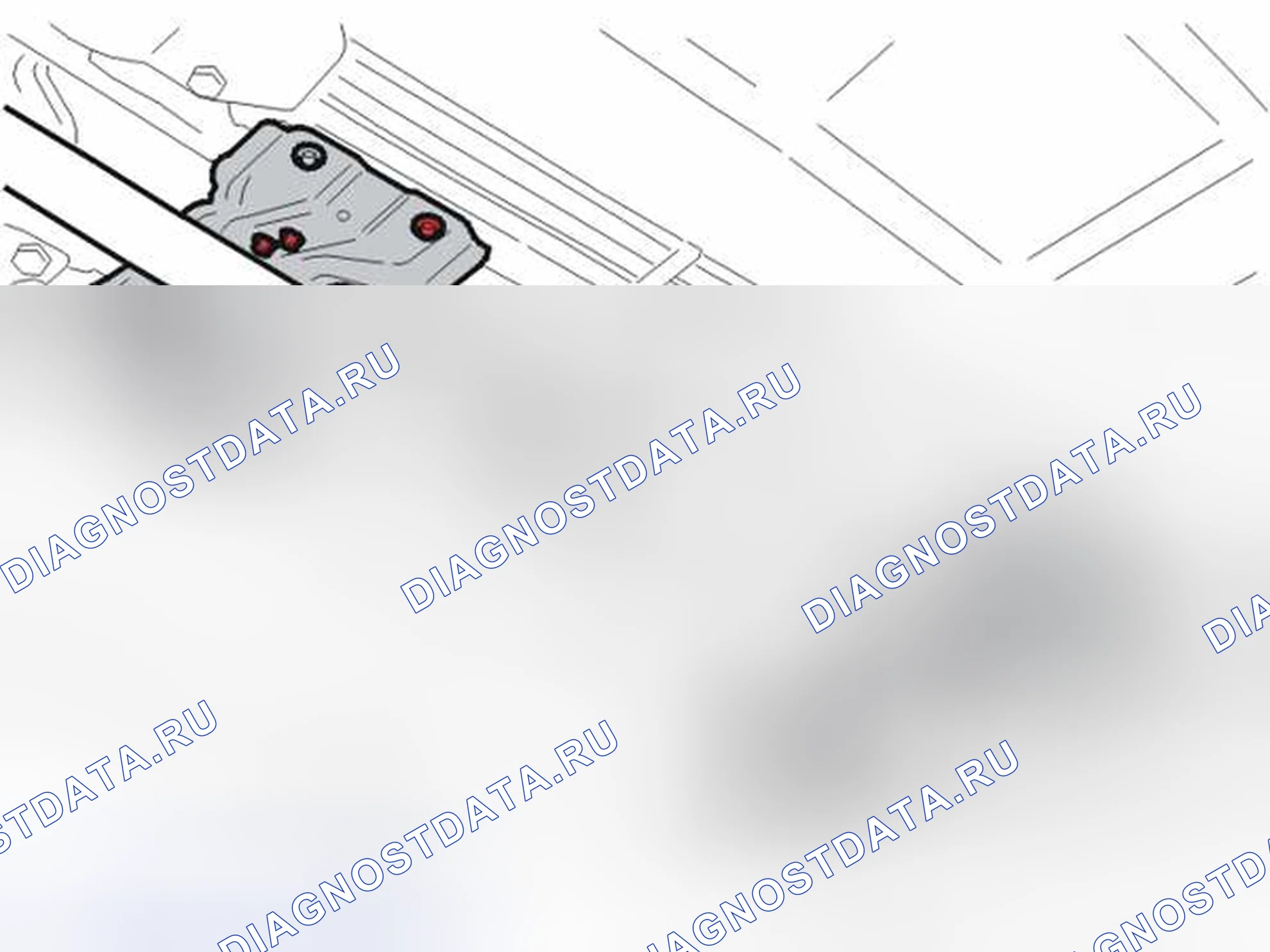 Рис. 6: ДЕМОНТАЖ ВИНТОВ. Volvo V50 I