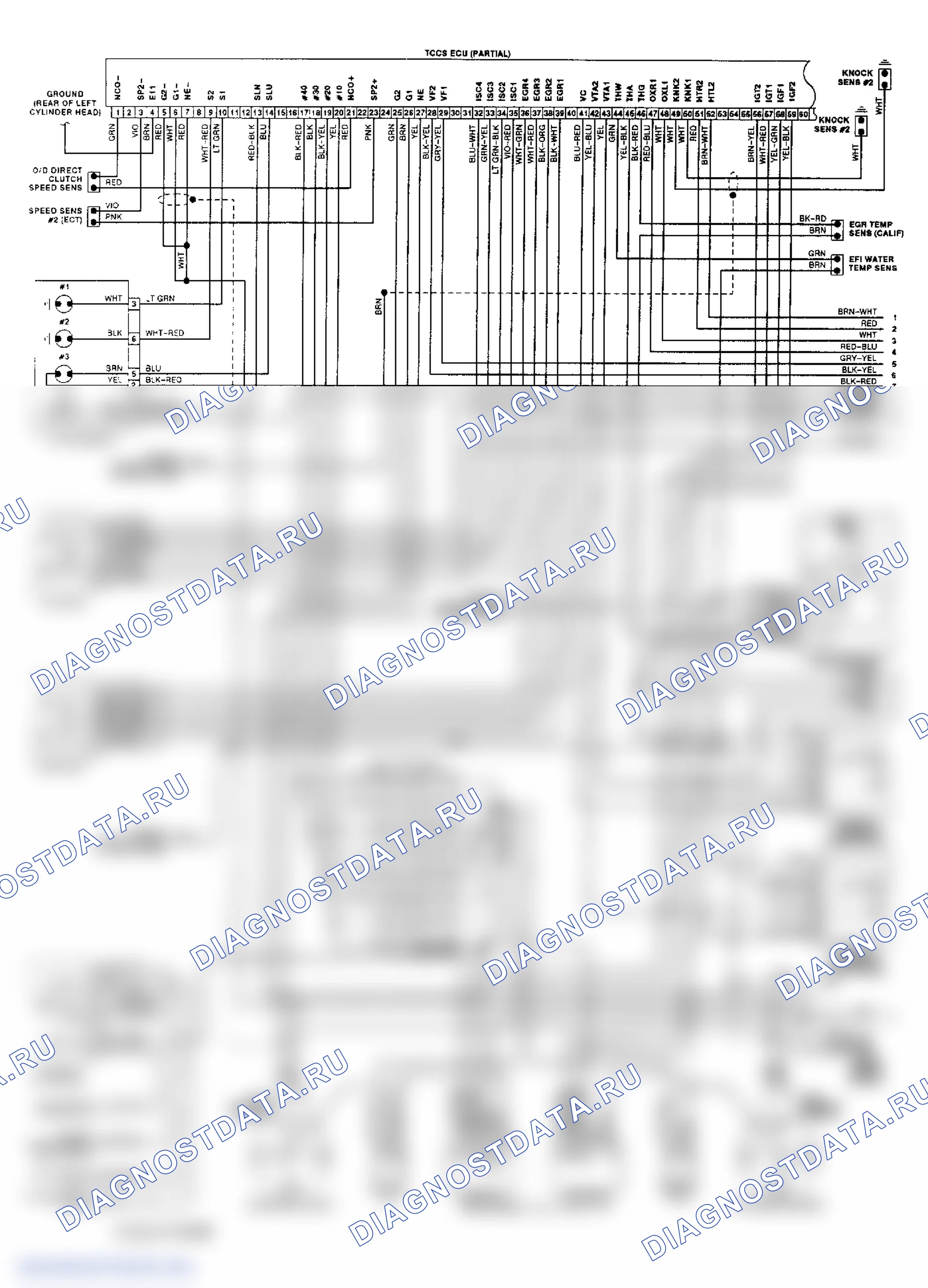 Wiring Diagram (SC400 4.0L - 1 Of 2). Lexus ES XV10