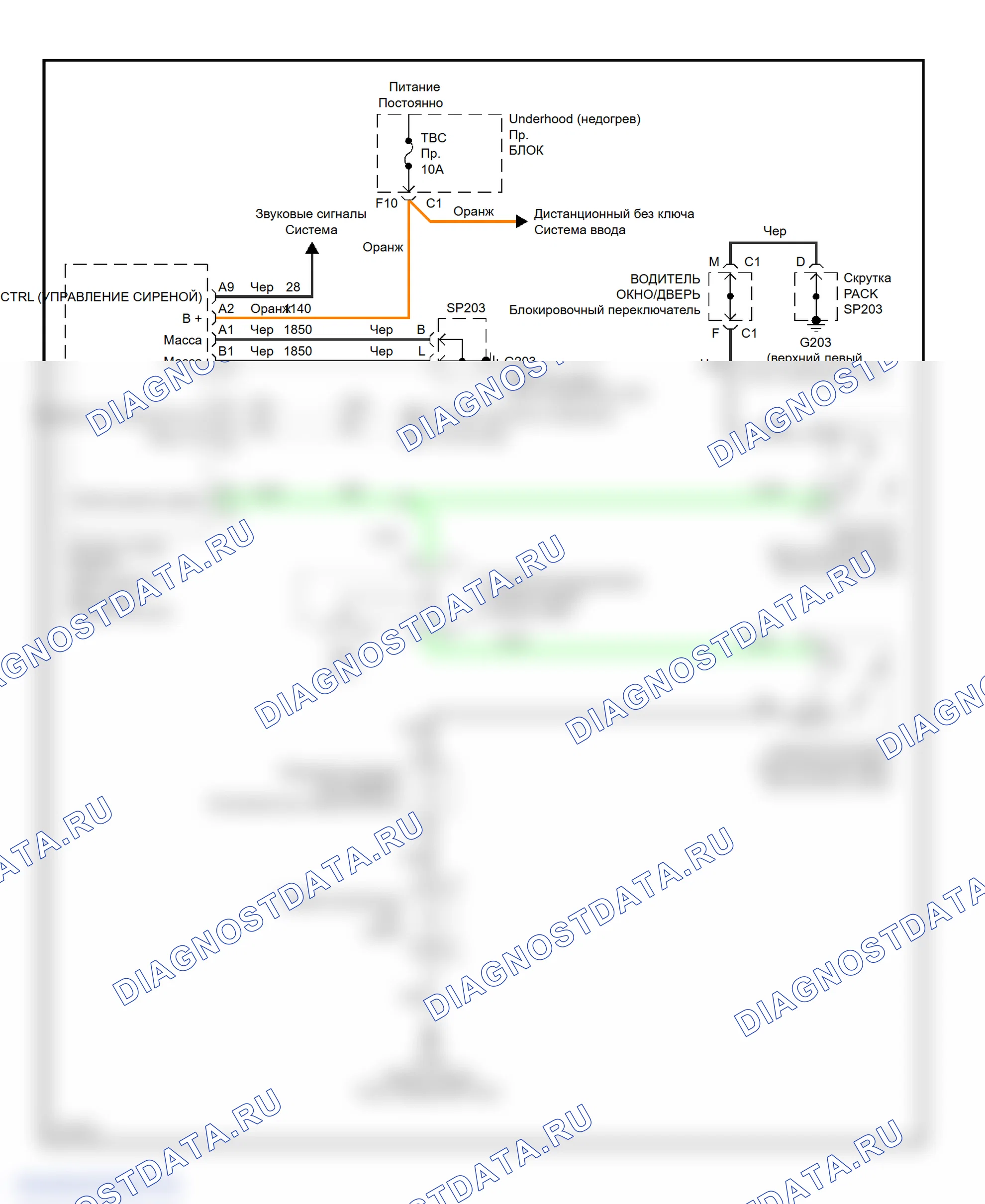 Forced Entry Circuit. GMC Sierra 2500 