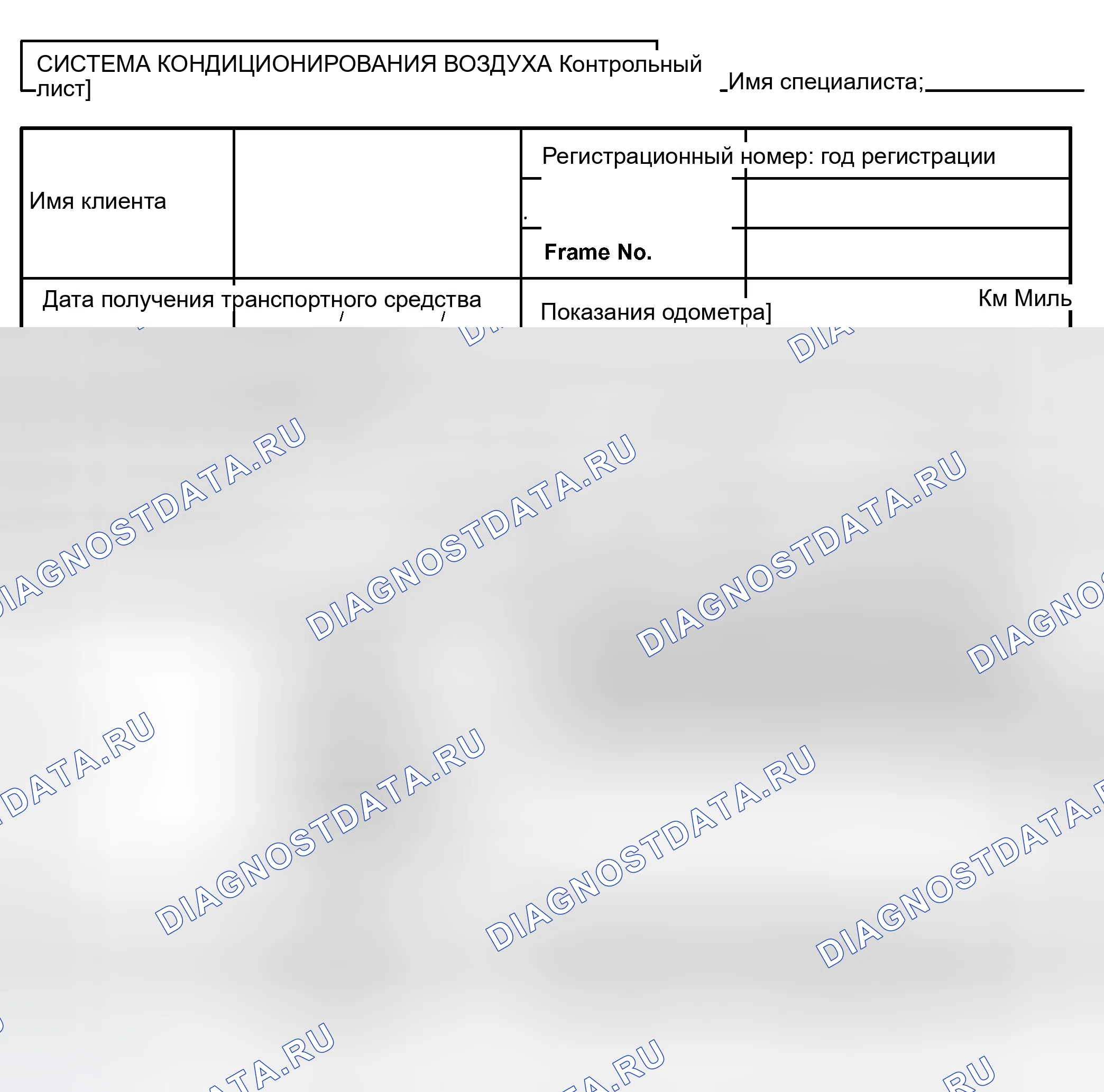 Рис. 1: ПРОВЕРКА АНАЛИЗА ПРОБЛЕМ КЛИЕНТОВ. Toyota Camry XV30