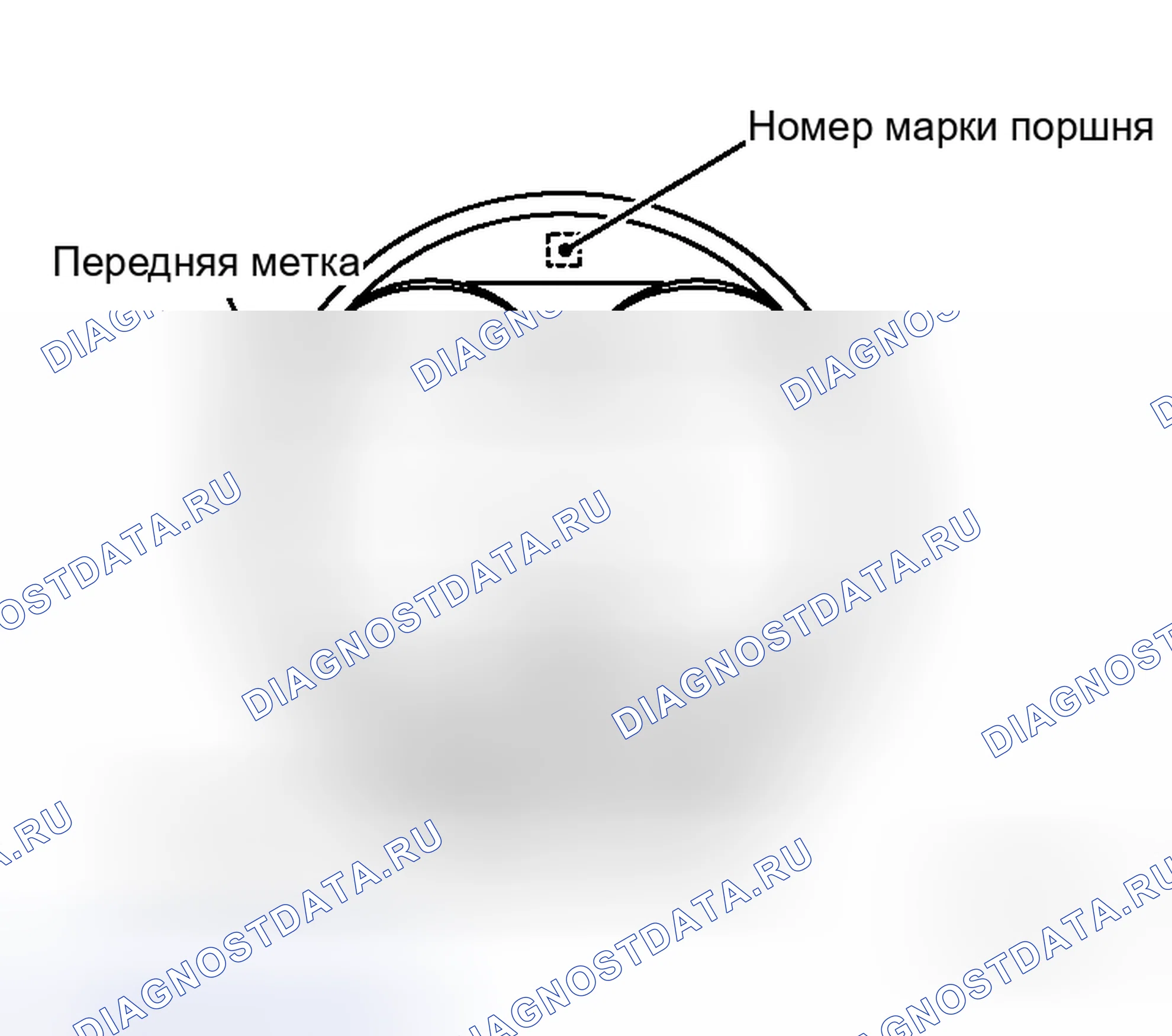 Рис. 299: При повторном использовании блока цилиндров. Honda Integra I