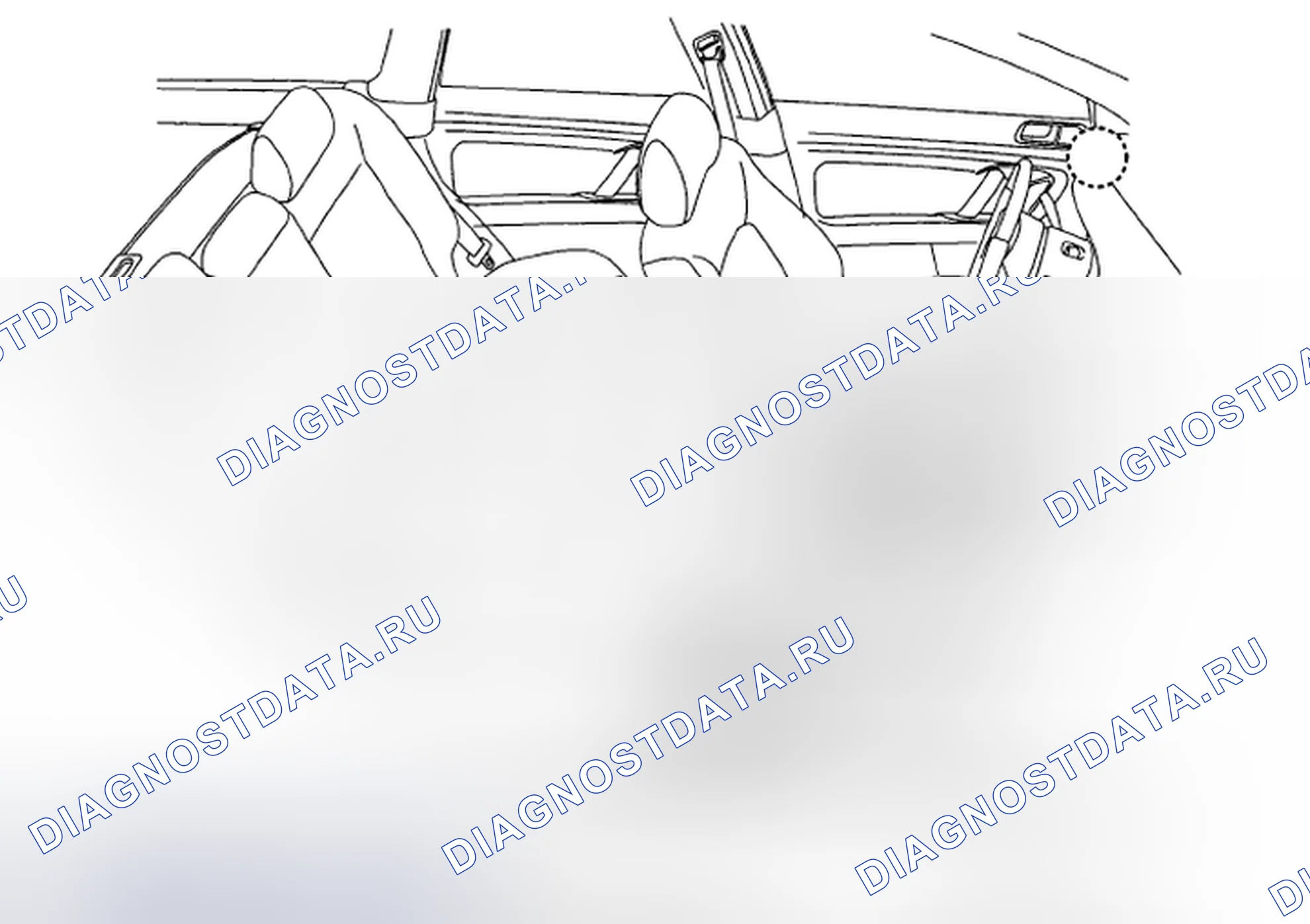 Рис. 122: РАСПОЛОЖЕНИЕ. Subaru Outback BP рестайлинг