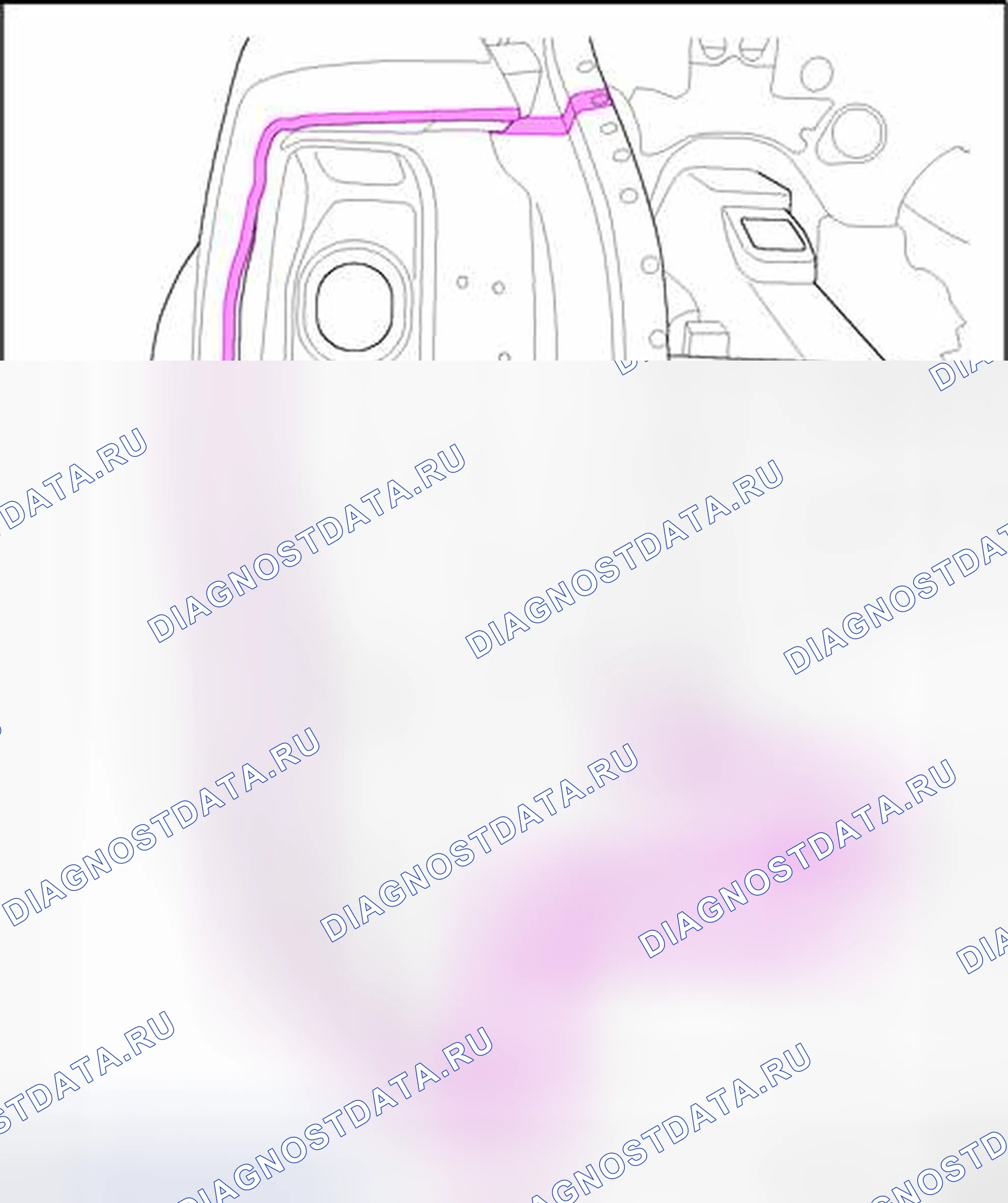 Рис. 79: Места резки. Audi S4 B6