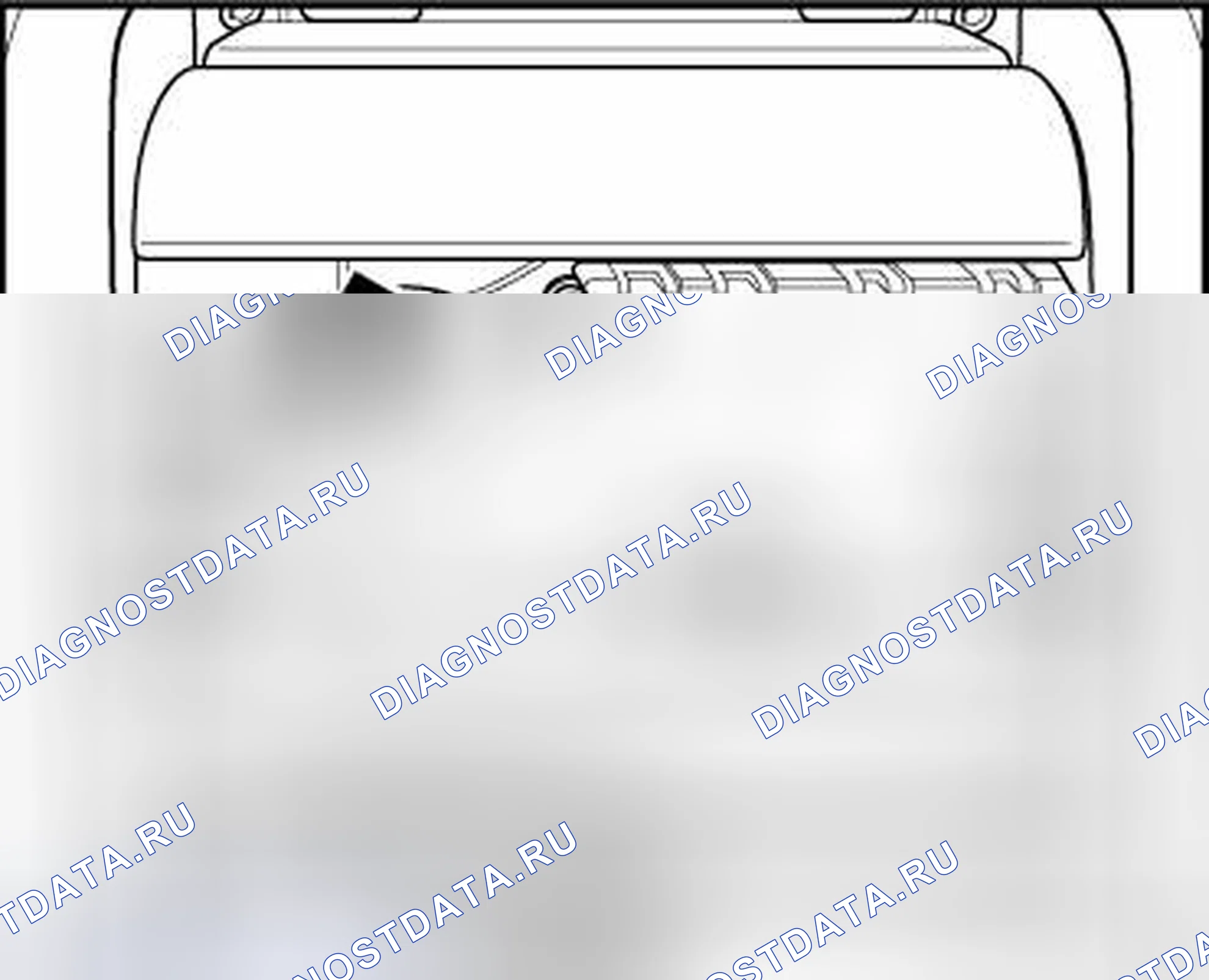 Рис. 10: НУЛЕВОЕ ПОЛОЖЕНИЕ ПРИВОДА СТЕКЛЯННОЙ ПАНЕЛИ ЛЮКА, РЕГУЛИРОВКА. Volkswagen Golf Mk7