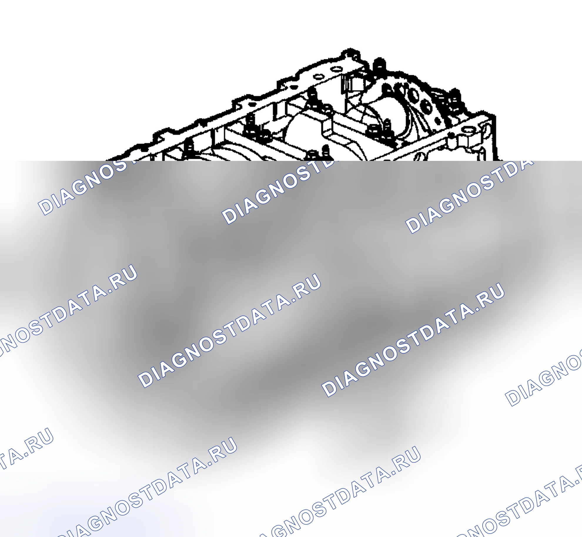 Рис. 323: Измерение зазора главного подшипника. GMC Cab & Chassis Sierra 3500 GMT800 early