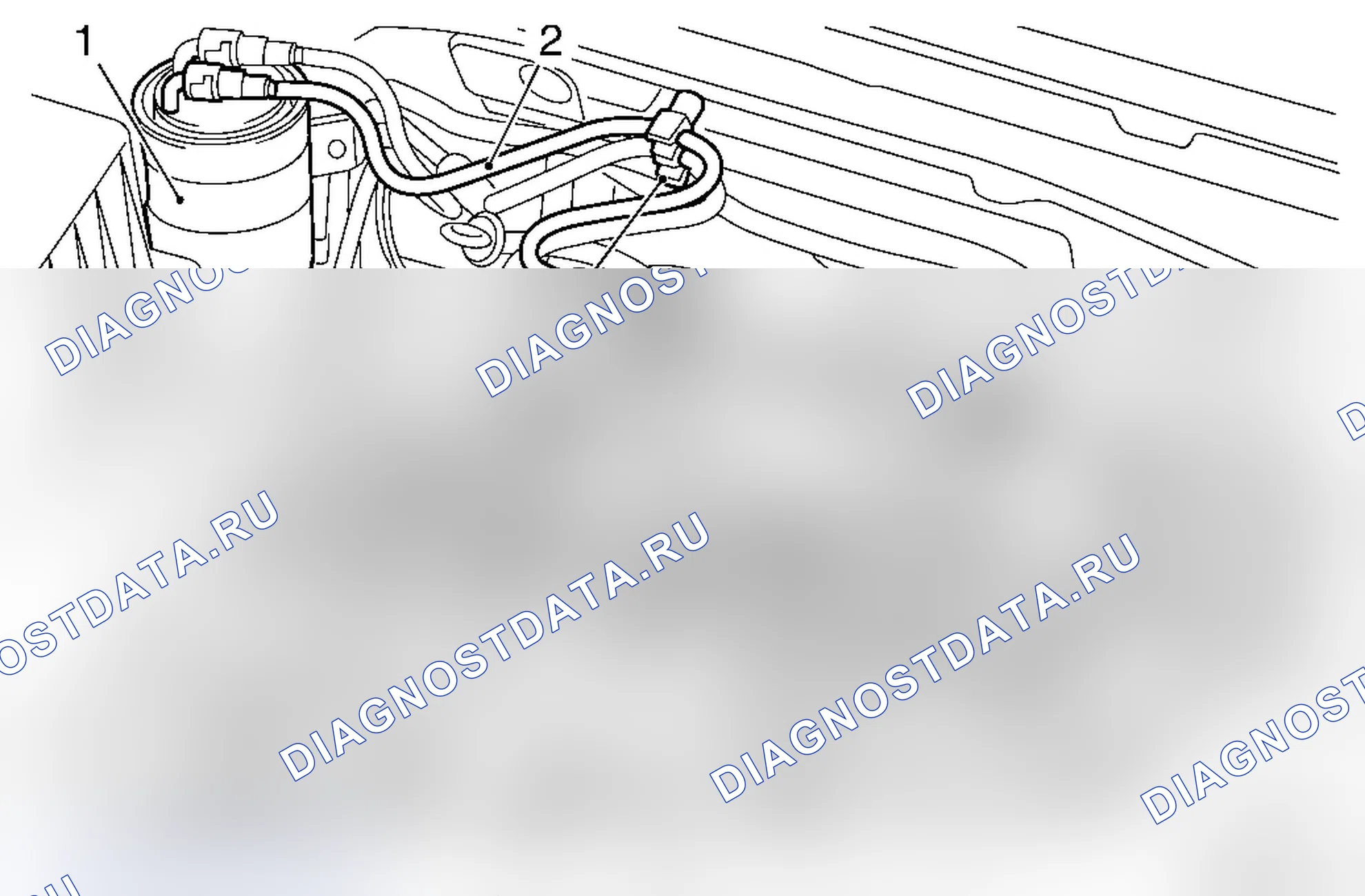 Замена подающего топливопровода насоса высокого давления (Z13DTH). Opel Corsa D