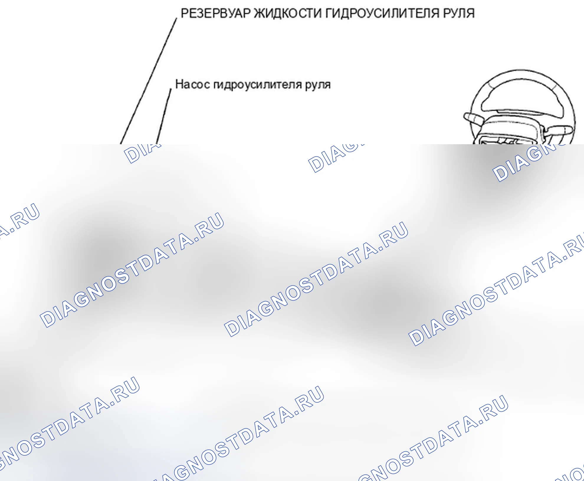 Рис. 226: Указатель расположения компонентов. Honda Crosstour I