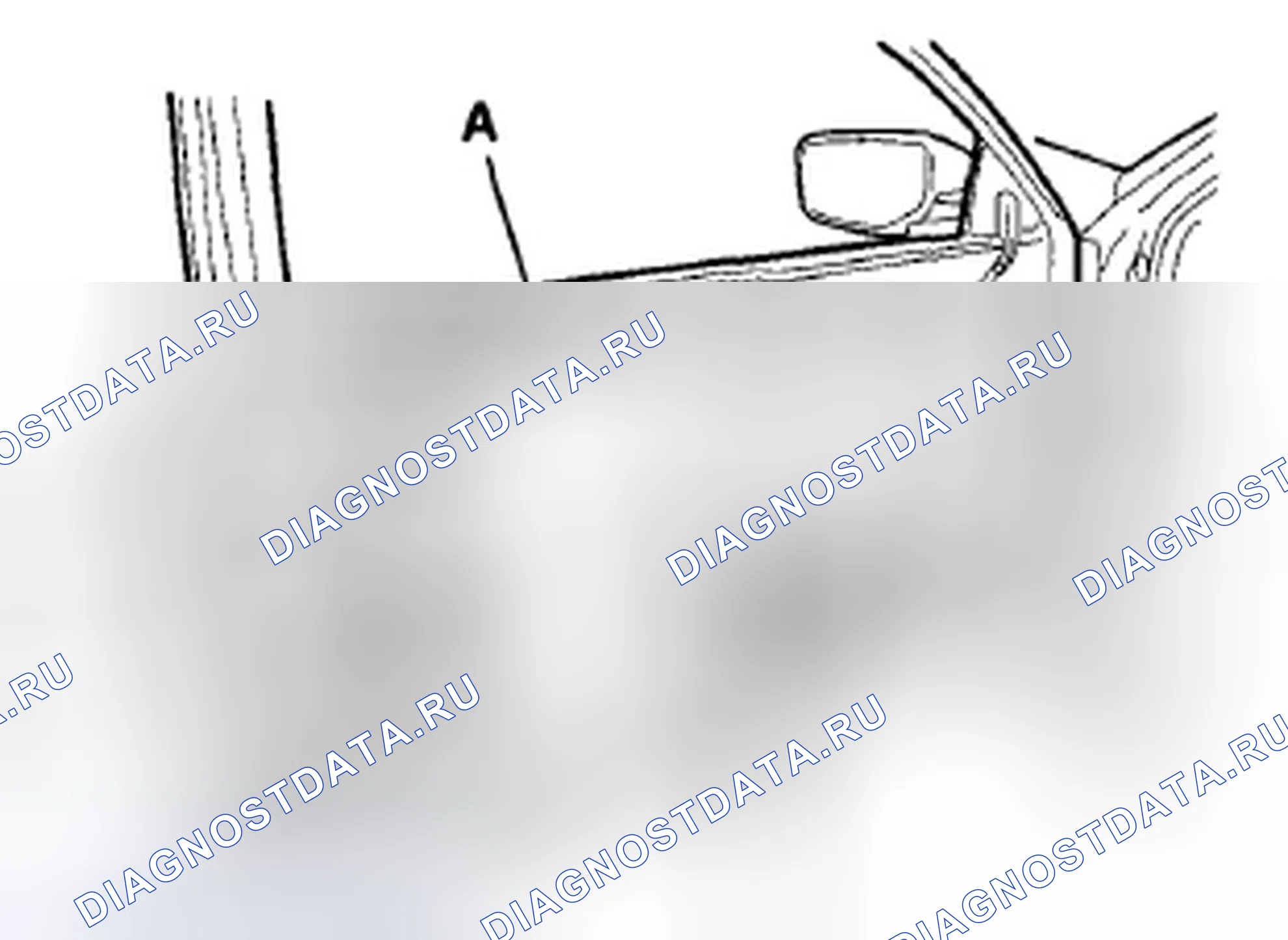 Рис. 68: Замена внешней ручки передней двери. Honda Accord VIII