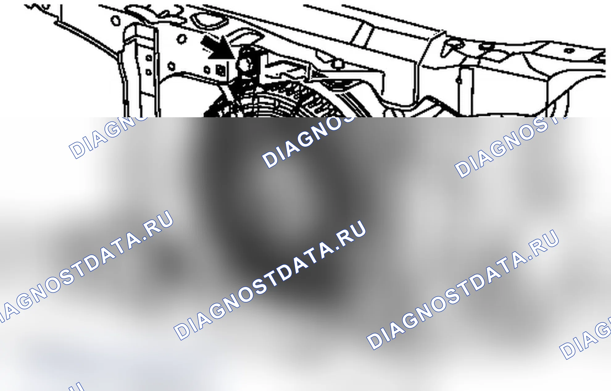 Рис. 132: ДЕМОНТАЖ. Toyota Land Cruiser 200 рестайлинг