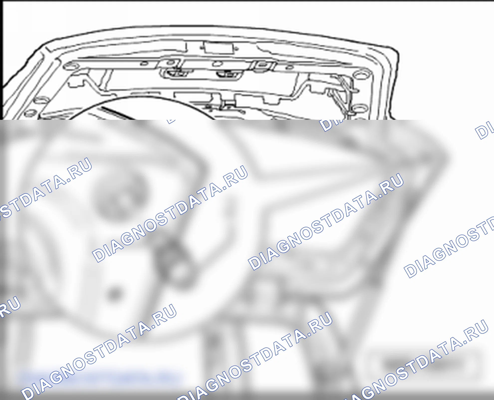 Крышка багажника. Volkswagen Touran I