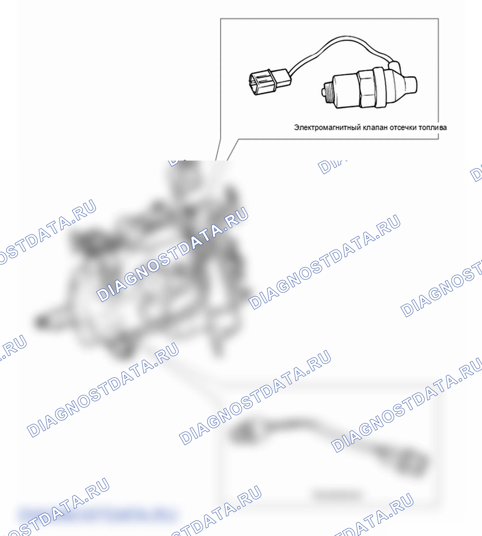 Расположение компонентов и компонентов. Hyundai H-1 A1