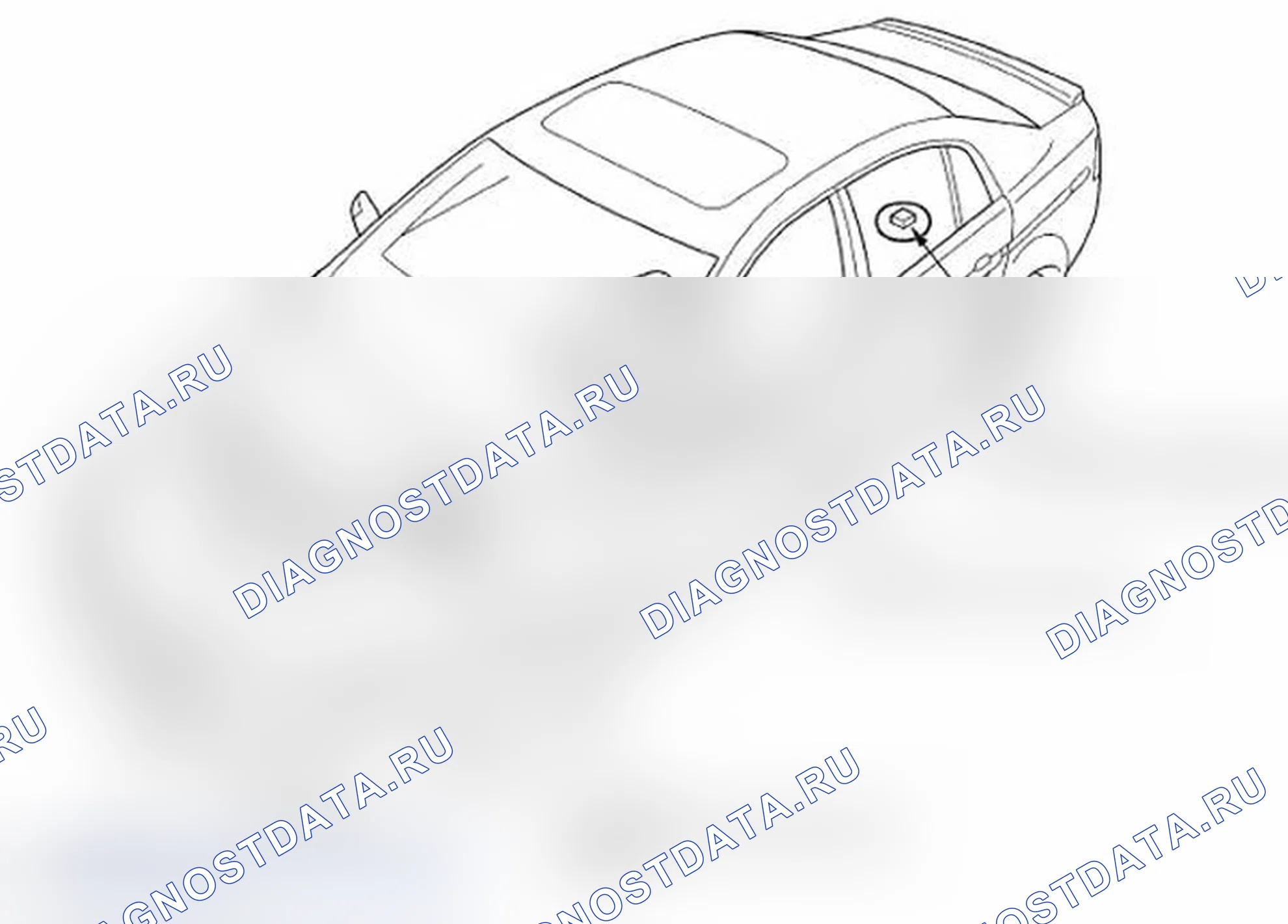 Рис. 41: Указатель расположения компонентов. Acura TL III рестайлинг