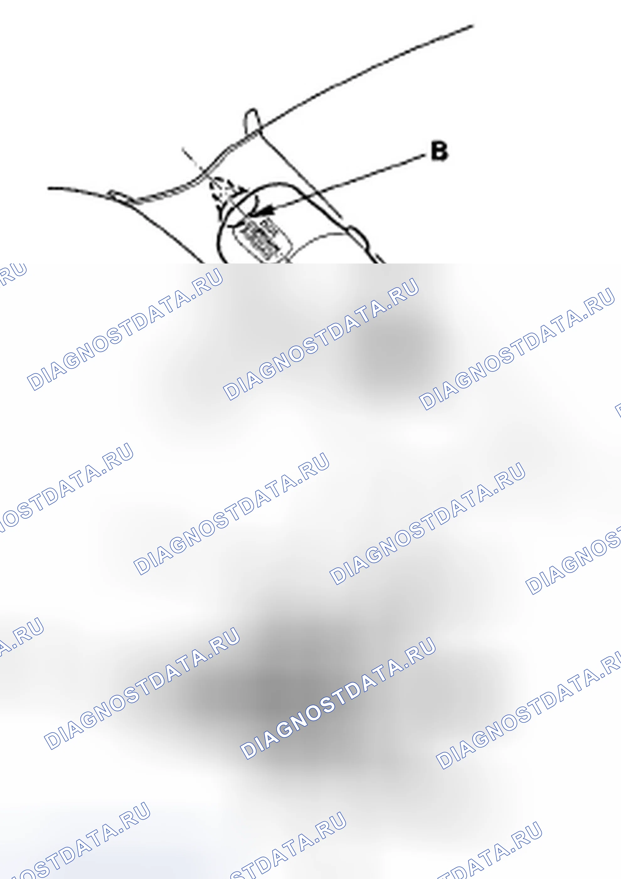Рис. 62: облицовка стойка A. Honda Element YH2 рестайлинг 2