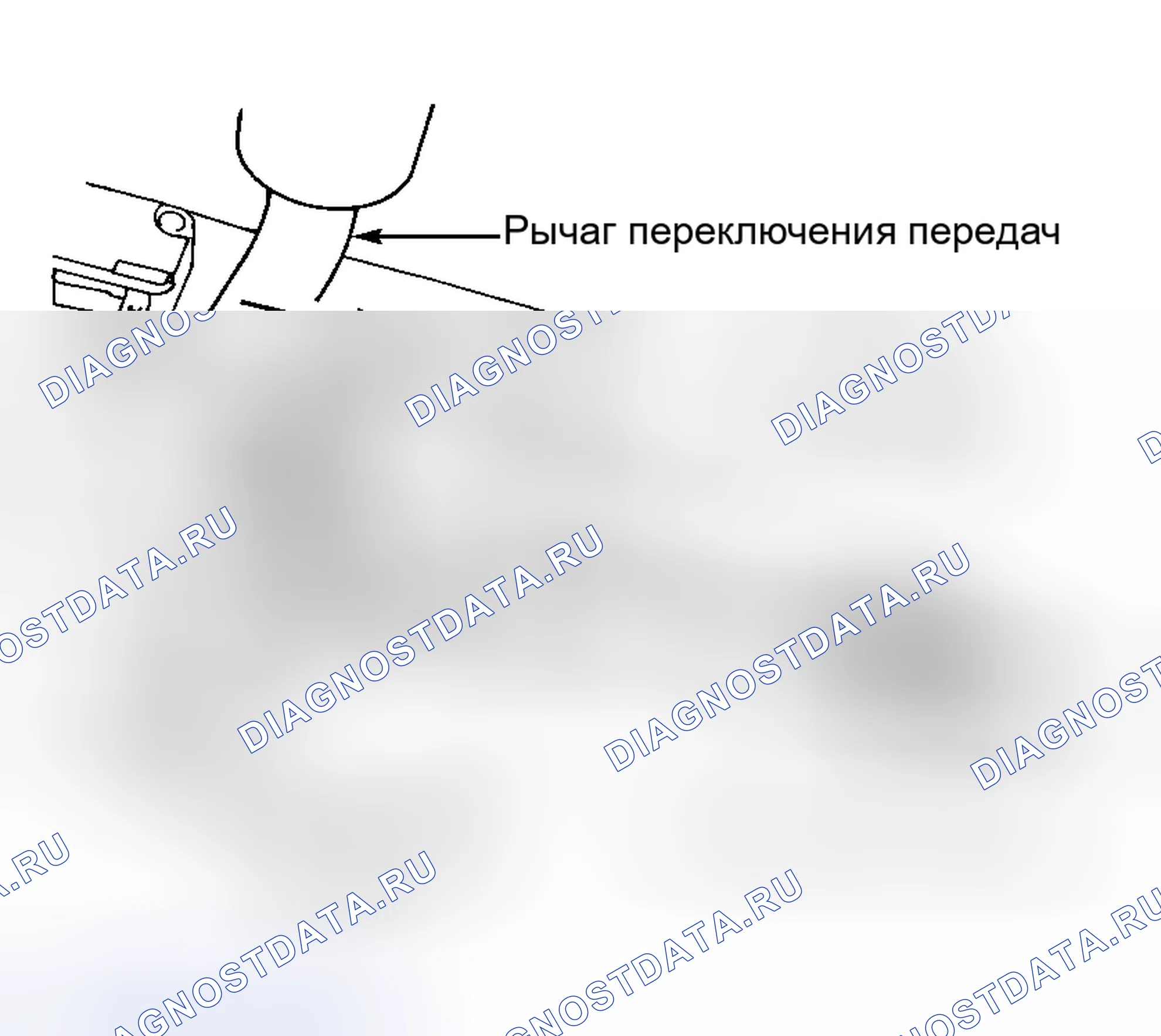 Рис. 3: КАБЕЛЬ SHIFTLOCK. Porsche 911 Speedster 964