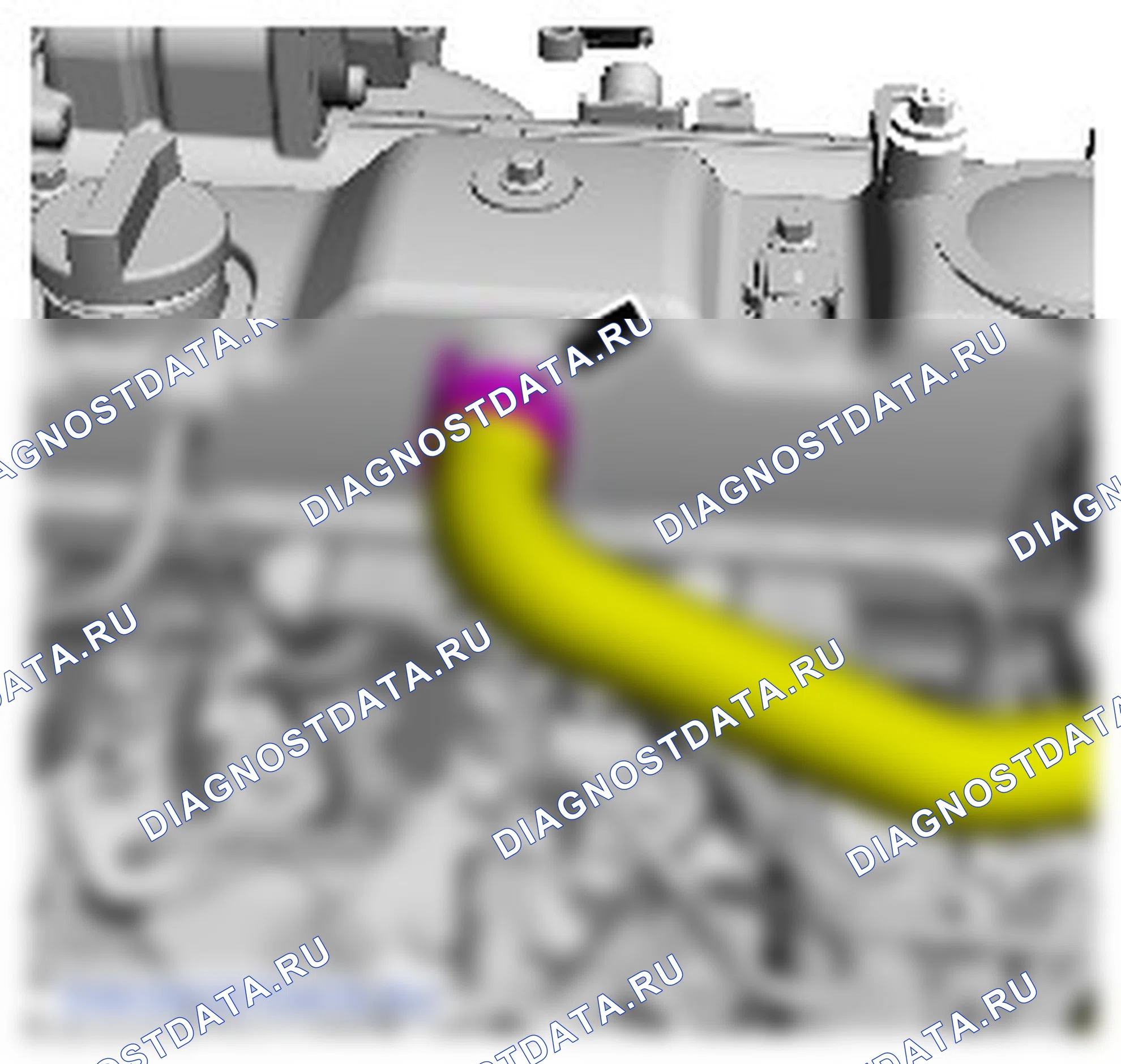 Как снять и установить топливный коллектор. Ford Galaxy II
