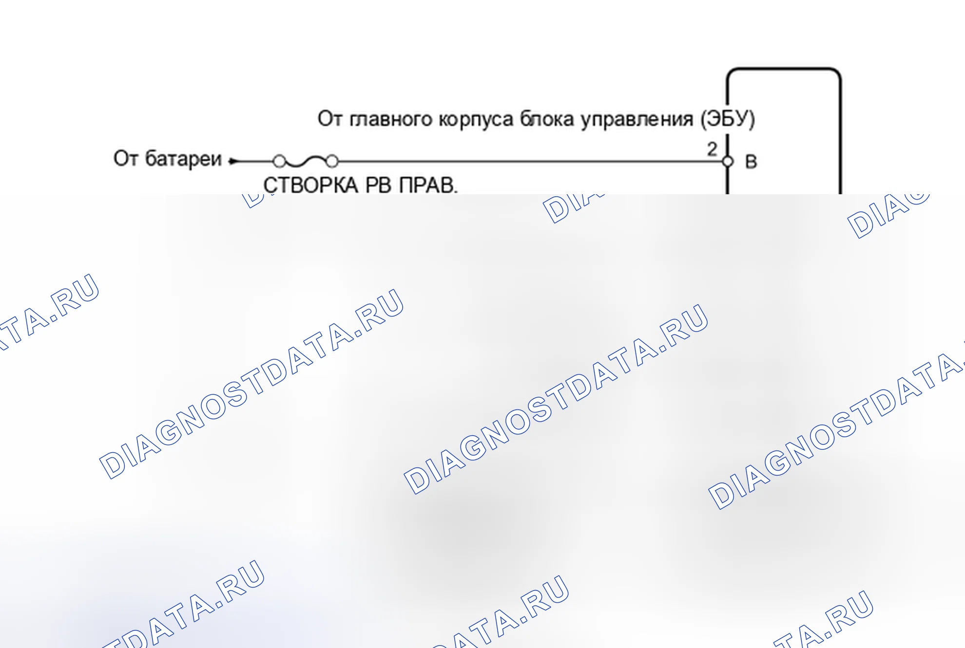 Рис. 17: электросхема. Toyota Land Cruiser 200