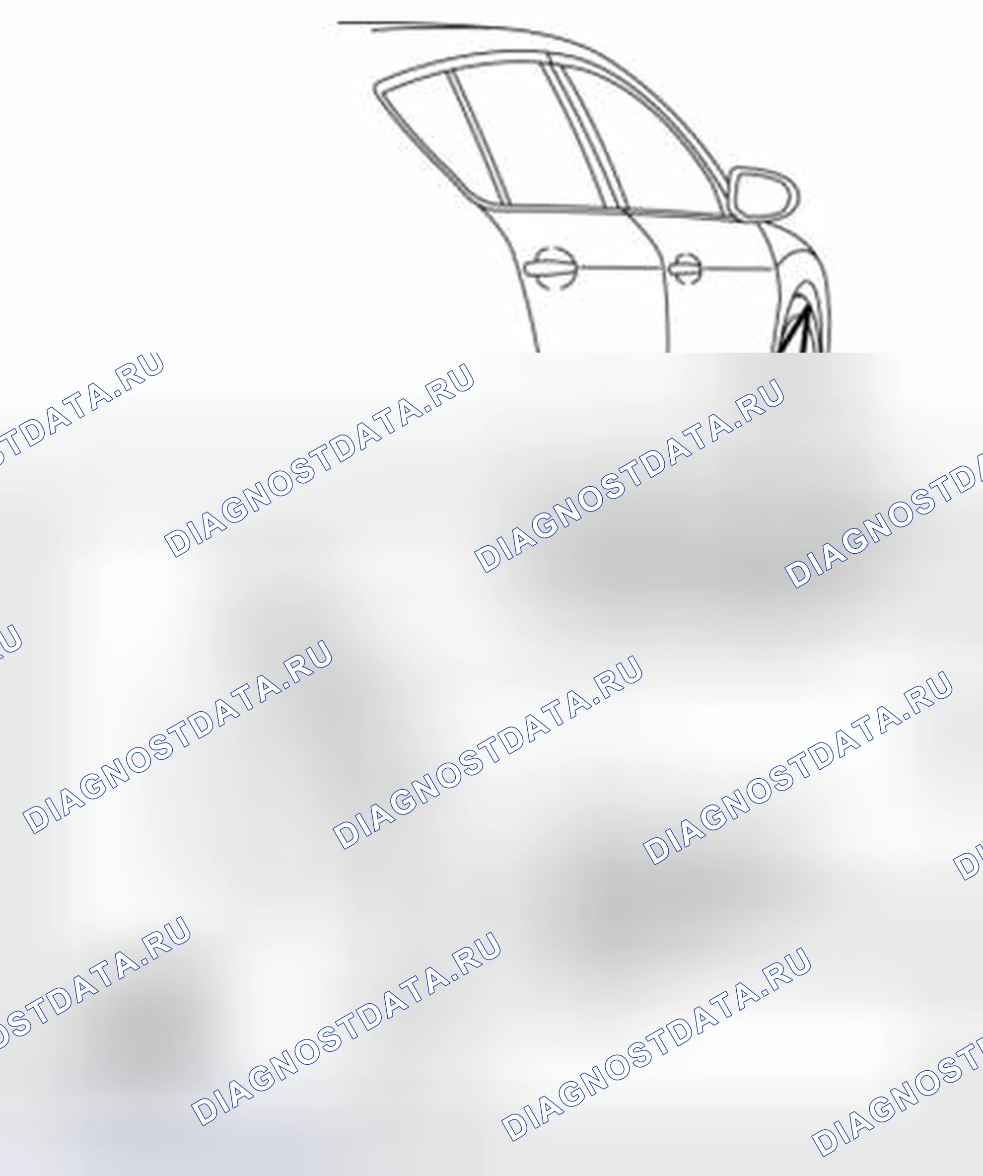 Рис. 27: СНЯТИЕ / УСТАНОВКА РЕЛЕ ПЕРЕДНЕЙ ПРОТИВОТУМАННОЙ ФАРЫ. Mazda 3 BL рестайлинг