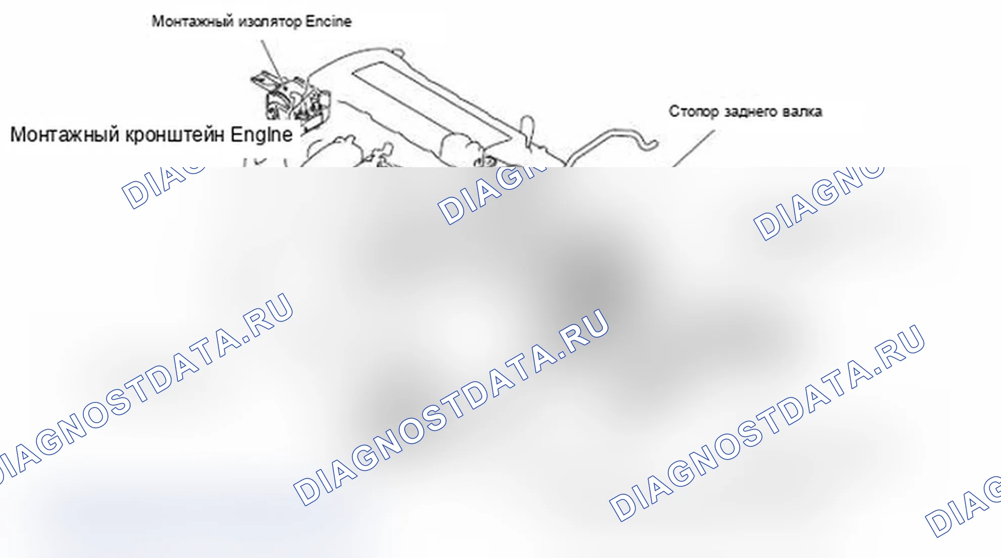 Рис. 1: СТРОИТЕЛЬНАЯ СХЕМА. Mitsubishi Lancer Ralliart X рестайлинг
