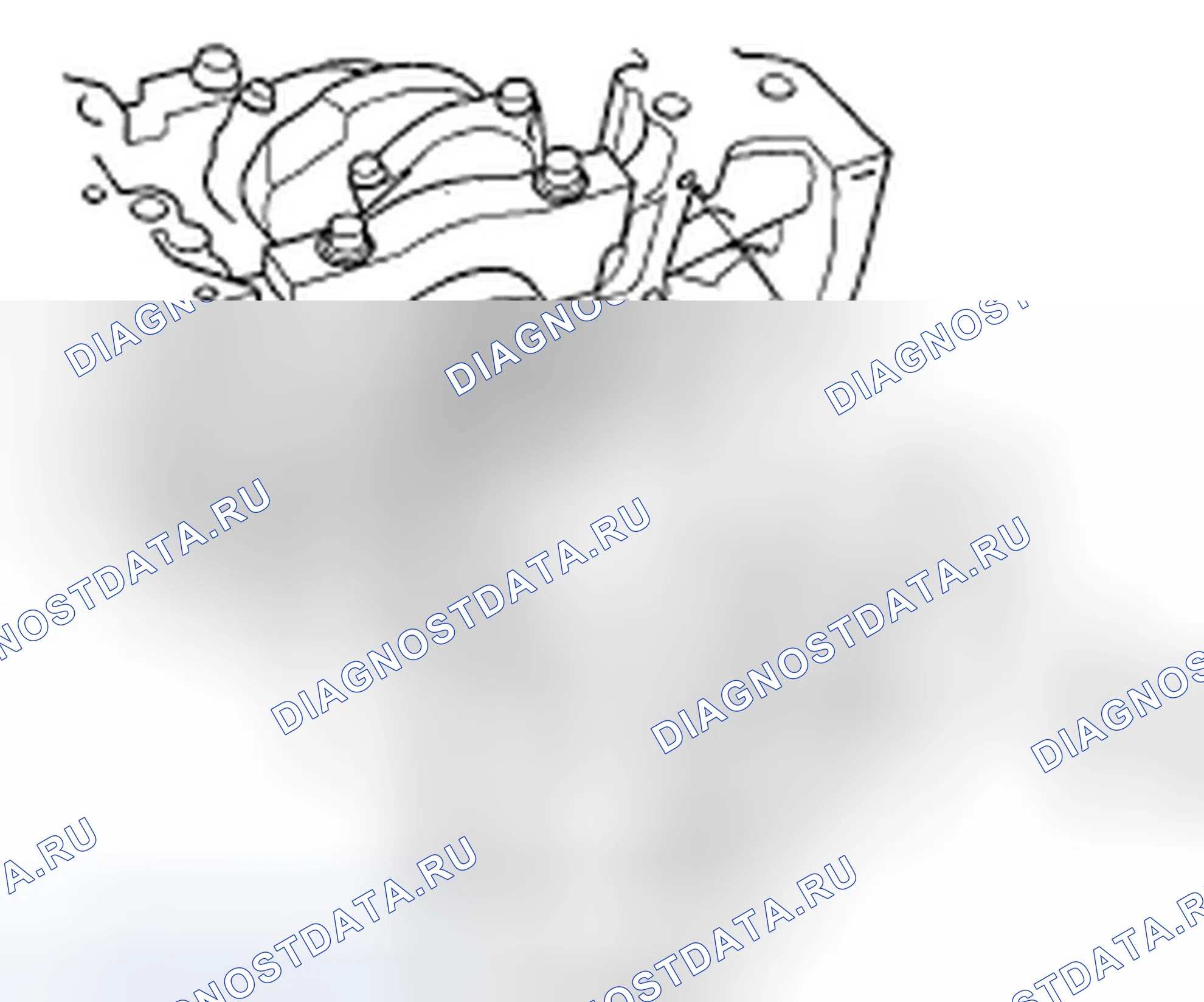 Рис. 755: Снятие коленчатого вала и поршня. Honda Odyssey IV