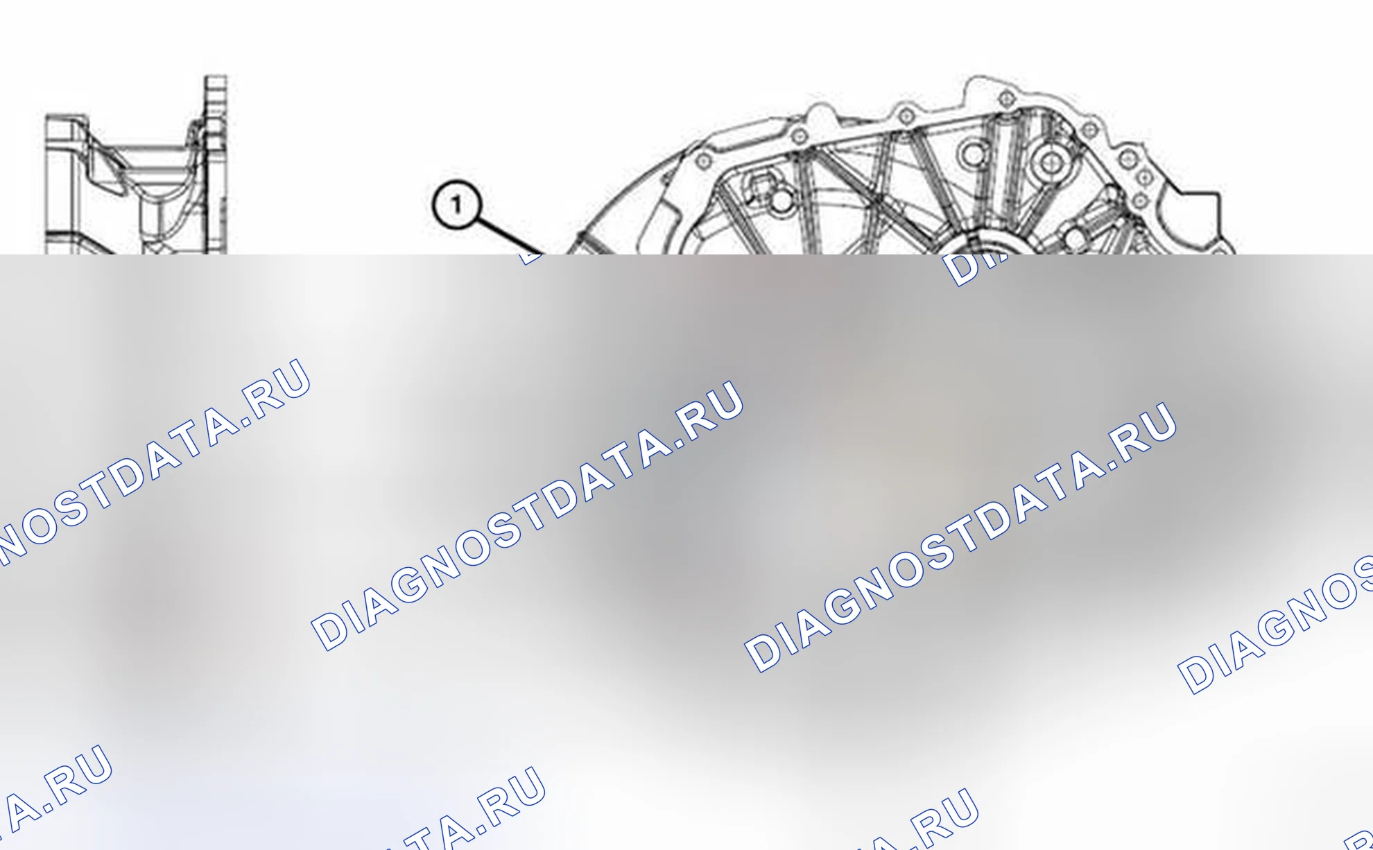 Рис. 199: ВНУТРЕННИЕ ГИДРАВЛИЧЕСКИЕ КАНАЛЫ. Jeep Cherokee V рестайлинг