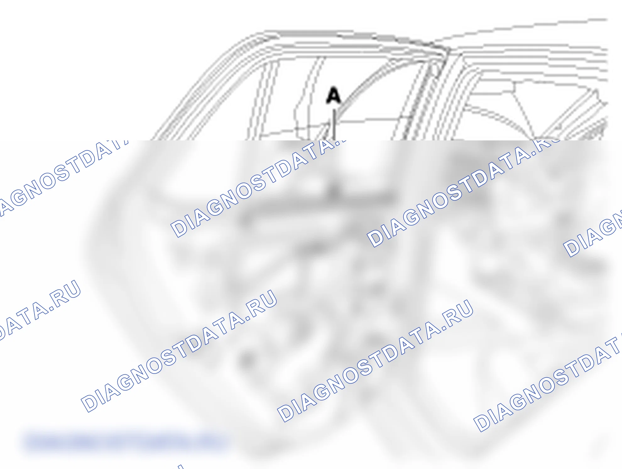 Ремень задней двери внутри Уплотнитель. Hyundai GRAND i10/Xcent BA
