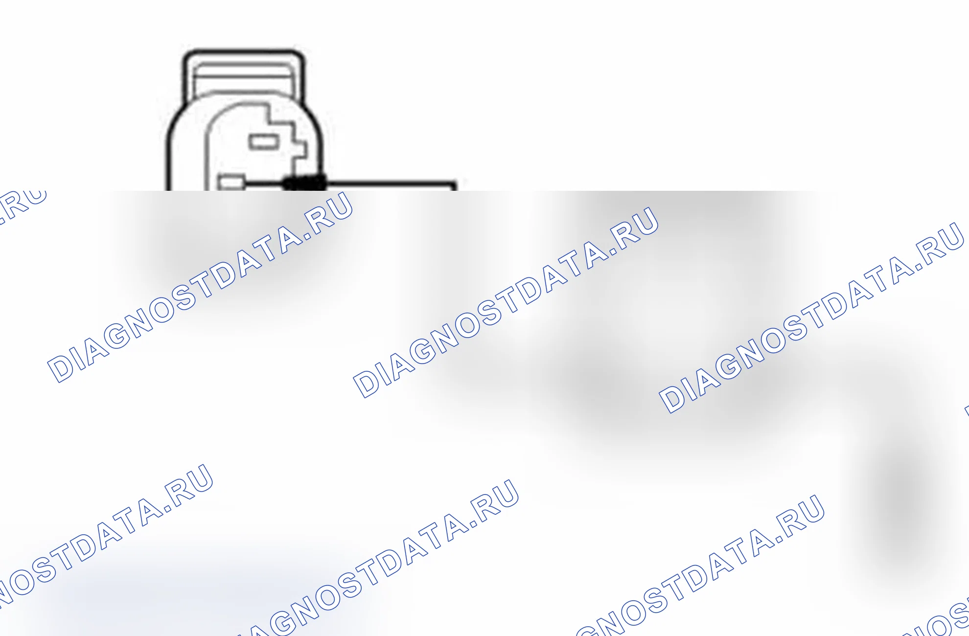 Рис. 21: диагностический тест C: расшифровка кода ошибки B1B44:12, B1B46:12, B1B48:12 ИЛИ B1B50:12. Mercury Mariner II рестайлинг