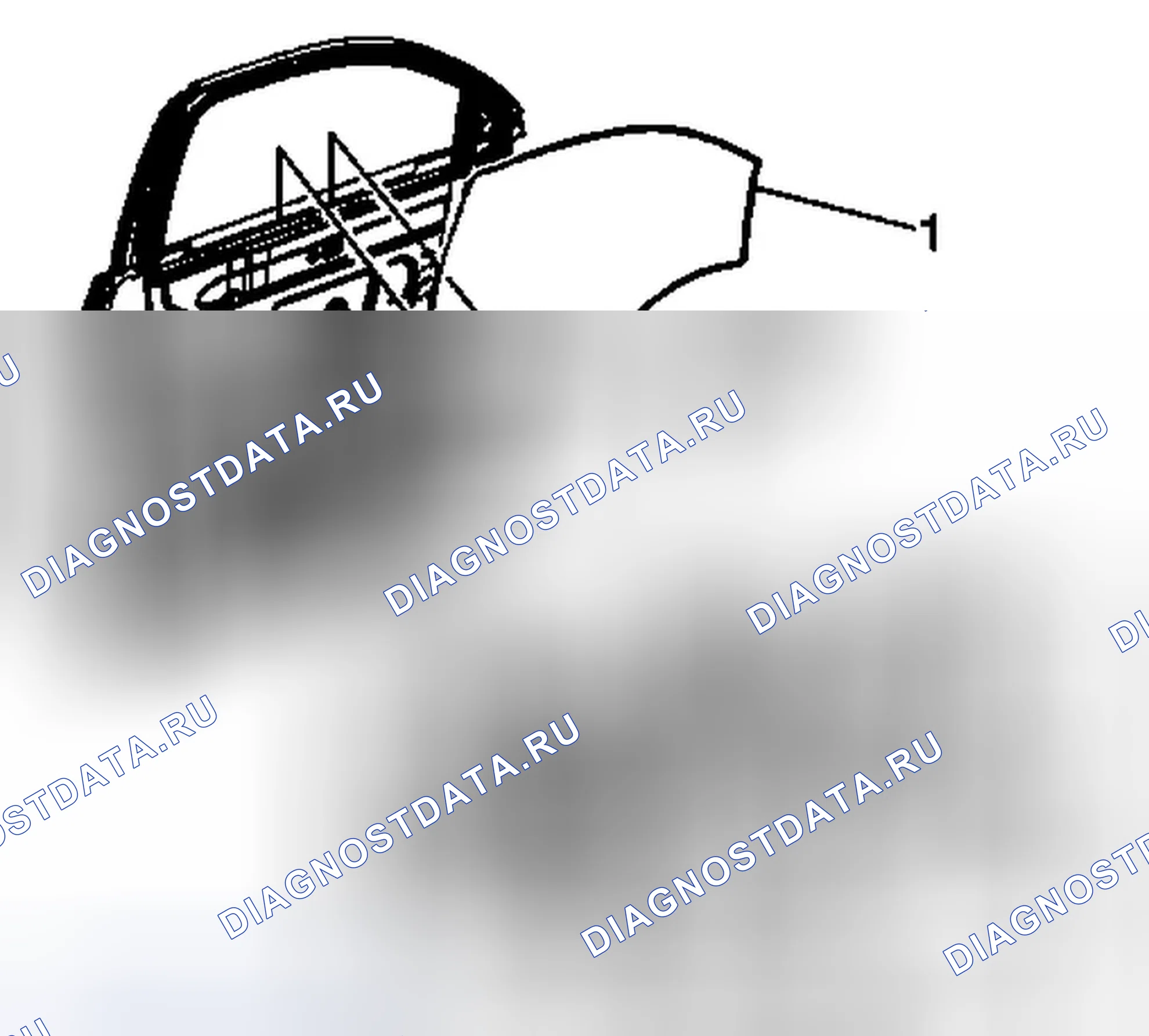 Рис. 9: Порядок демонтажа. GMC Acadia I рестайлинг