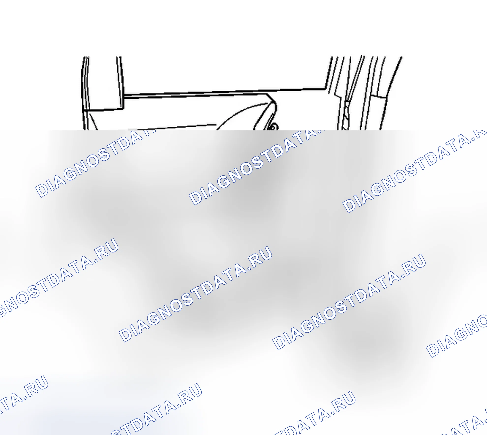 Рис. 53: Порядок демонтажа. Buick Rendezvous I