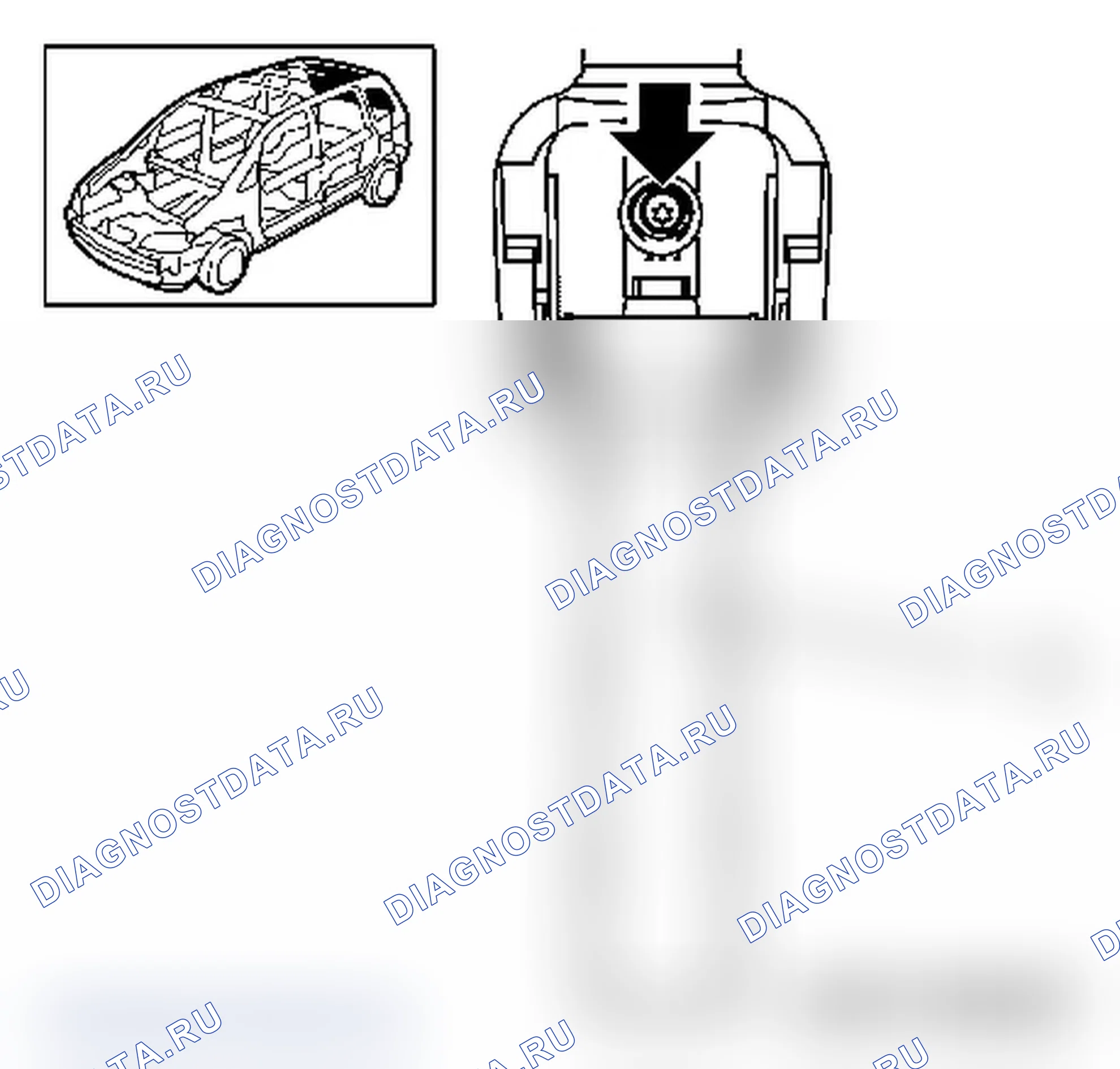 Заменить внутреннюю ручку задней откидной двери (F06 / F25). Opel Combo C
