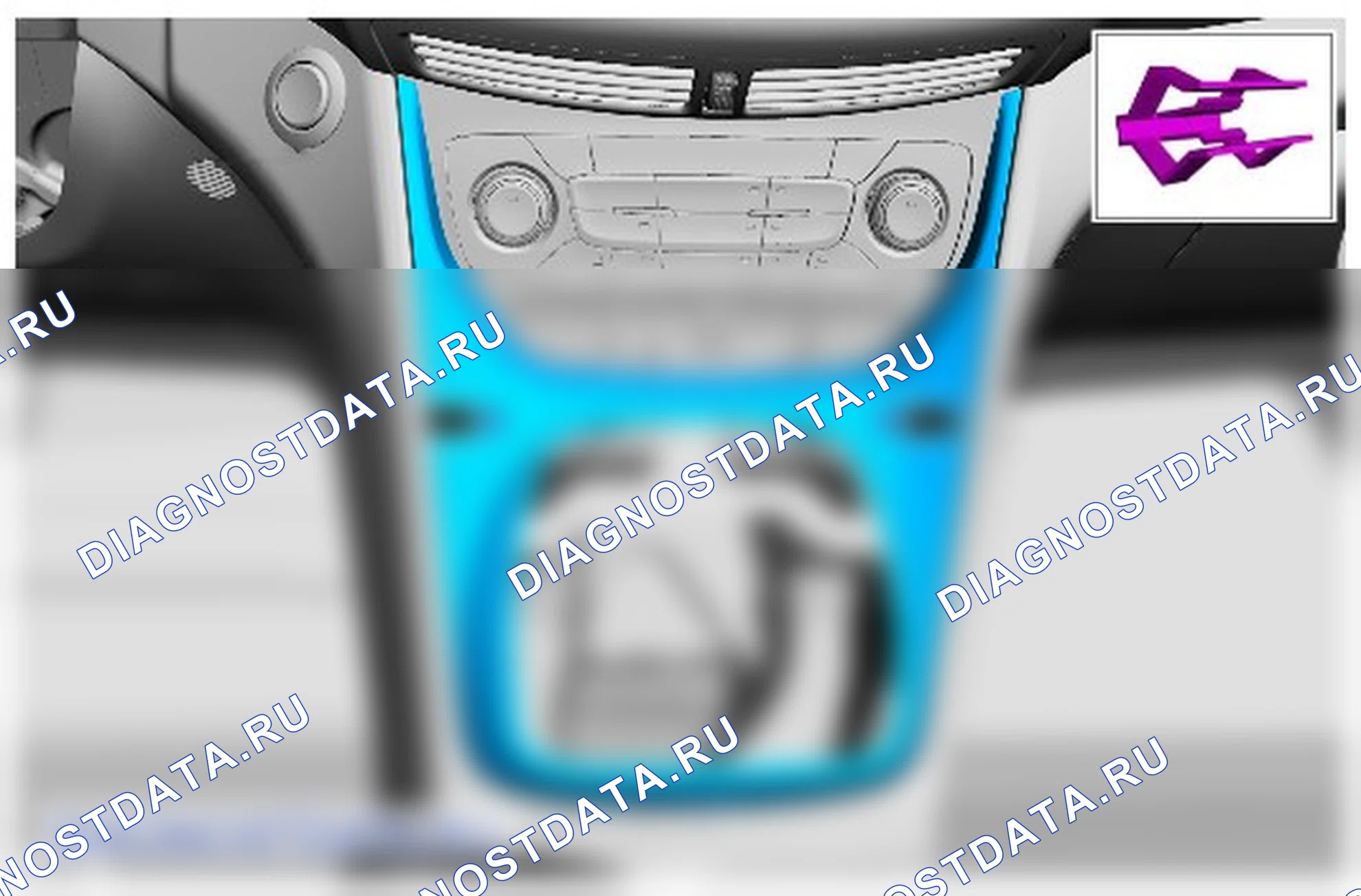Как снять и установить органы управления микроклиматом в сборе. Ford Grand C-MAX II рестайлинг