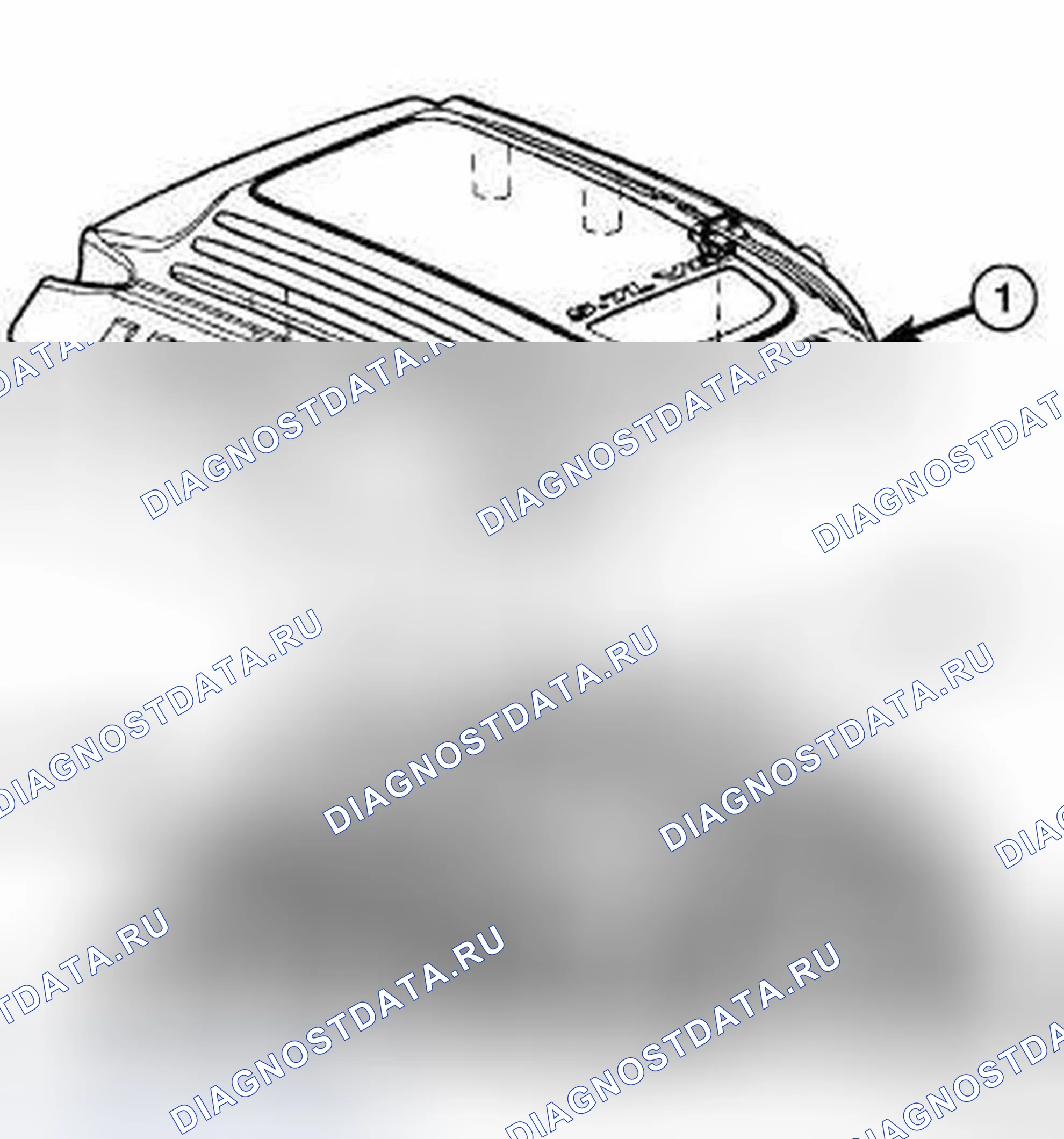 Рис. 526: ДЕМОНТАЖ. Dodge Charger VI