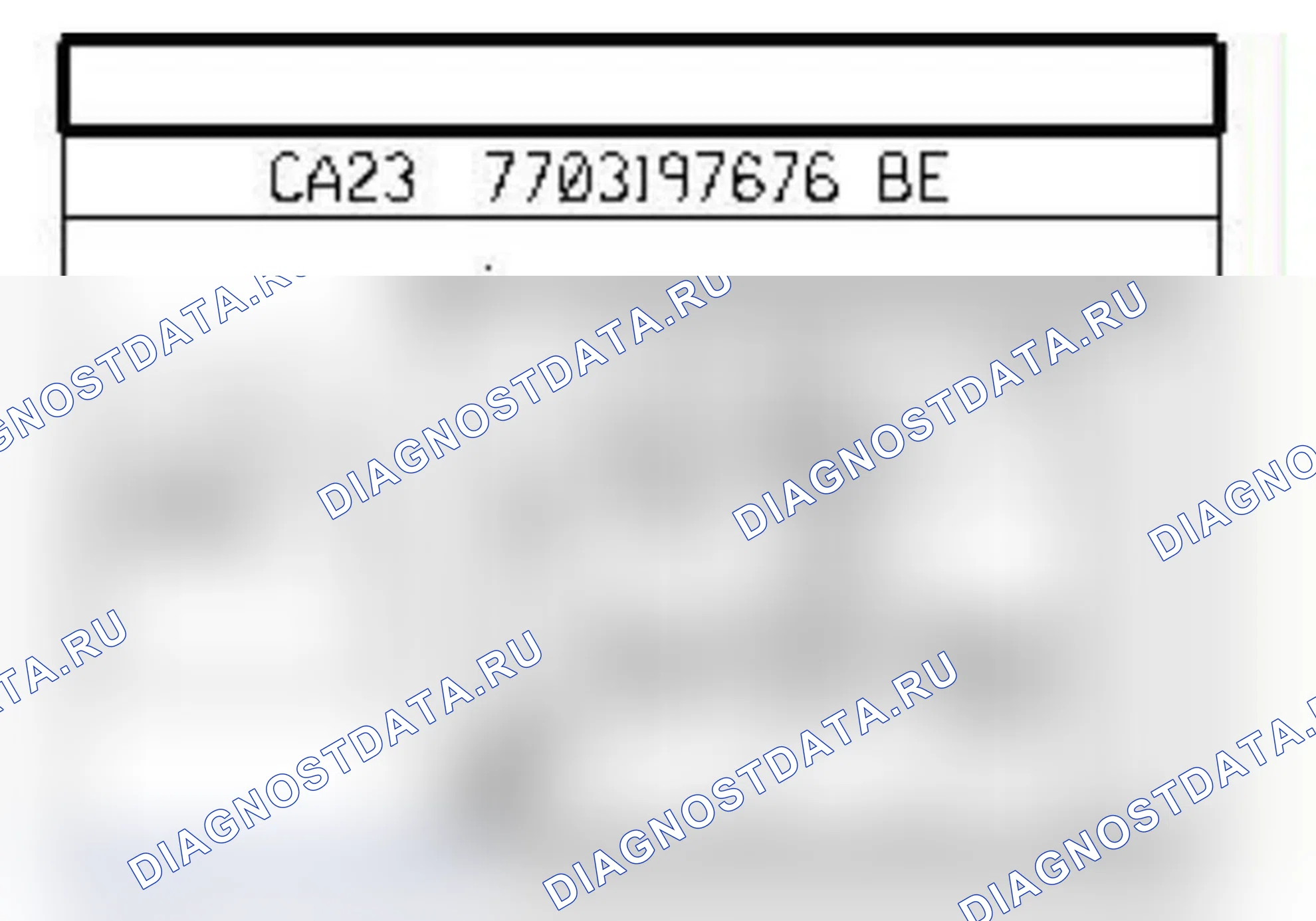 Распиновка разъёма 1440 — Выключатель системы парковки. Renault Megane II