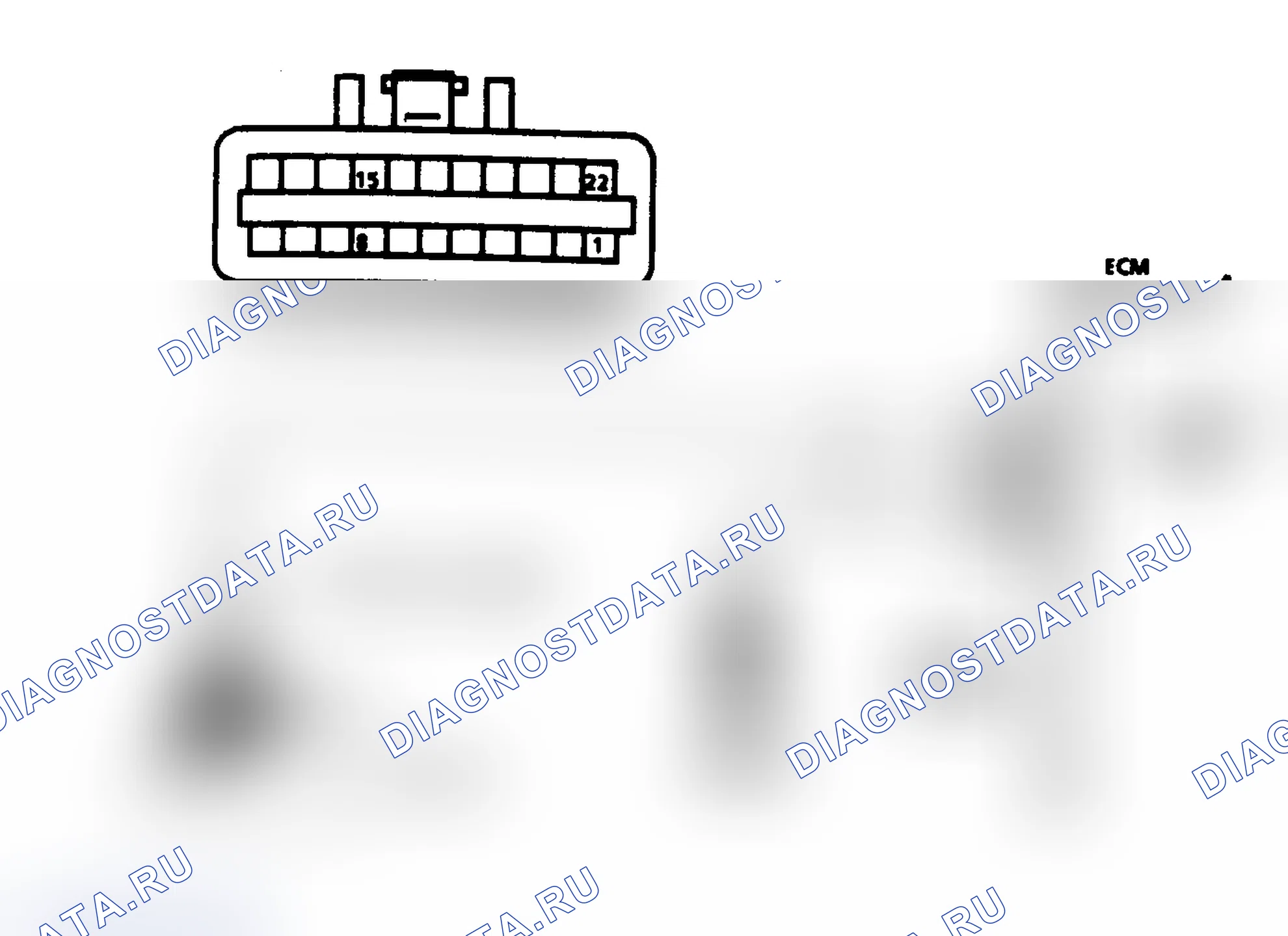 Рис. 234: Код 44, Индикация обедненного выхлопа, схема. Chevrolet Cab & Chassis S10 