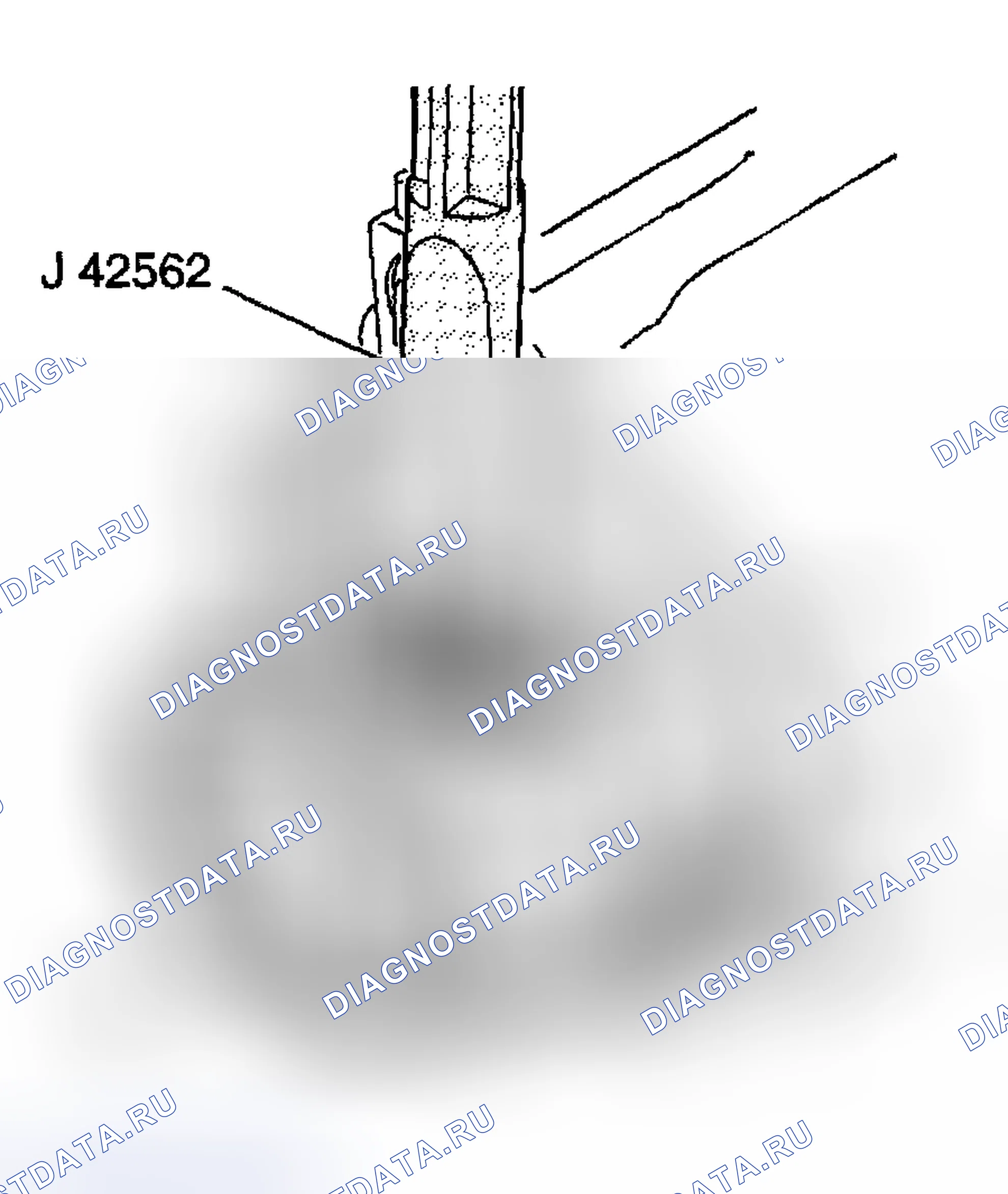 Рис. 542: Порядок демонтажа. Pontiac Montana I