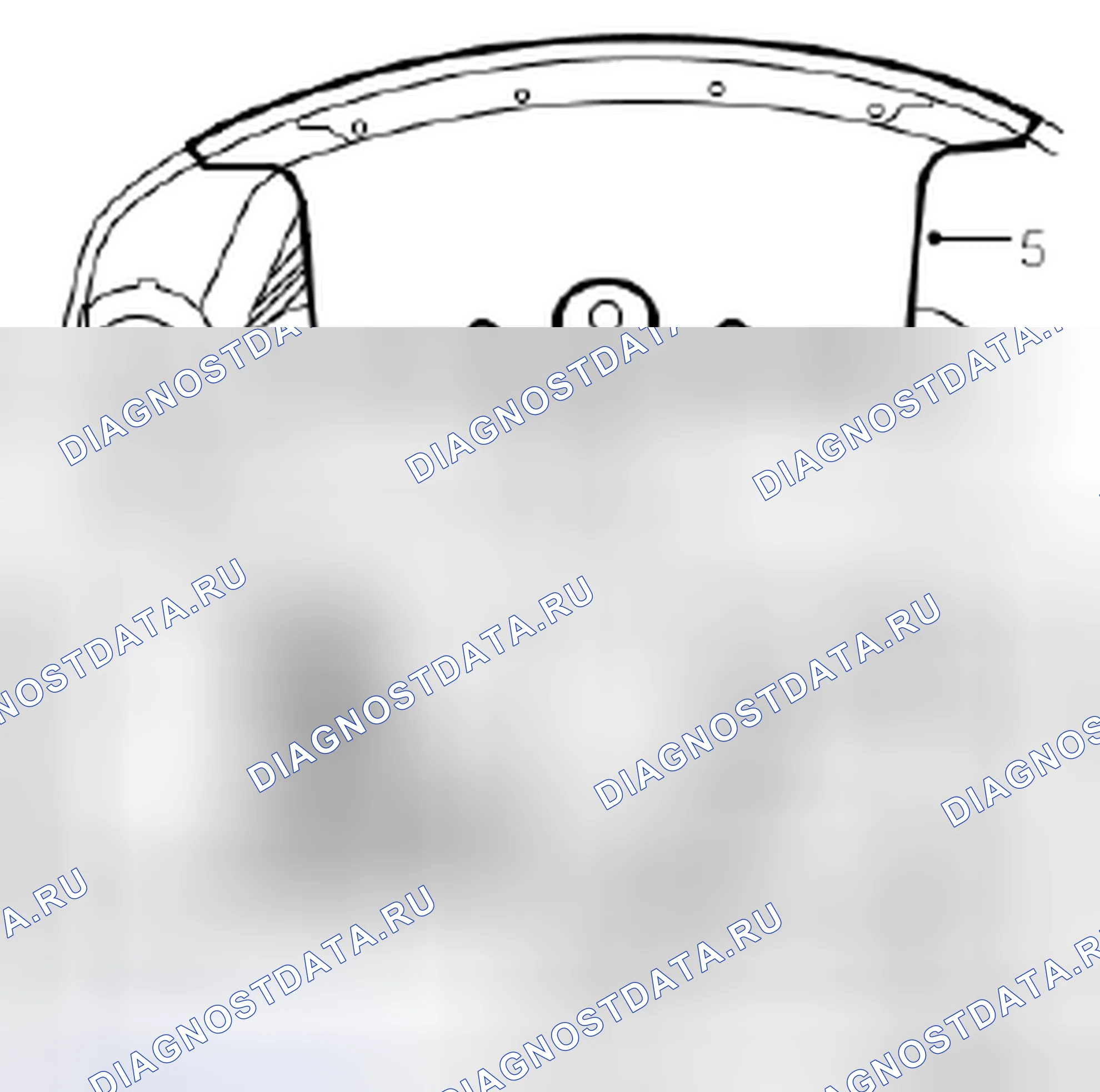 Рис. 85: Иллюстрация к шагам 1, 4 и 5. Kia Picanto III