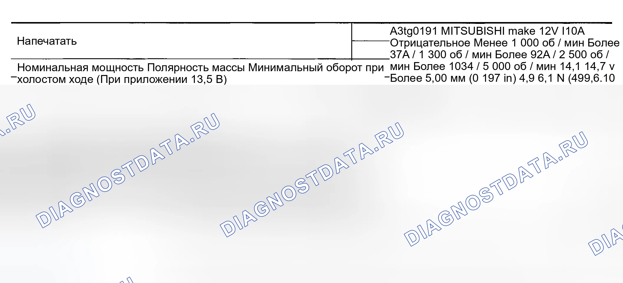 Рис. 12: Генератор переменного тока. Infiniti G35 III
