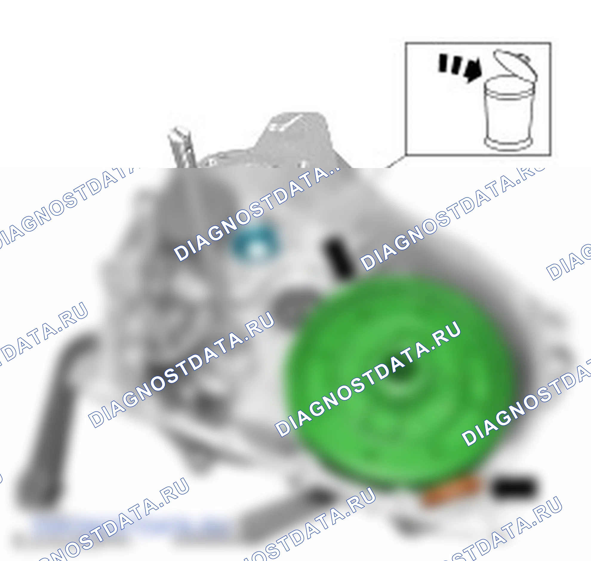 Разборка коробки передач. Ford Grand C-MAX II рестайлинг