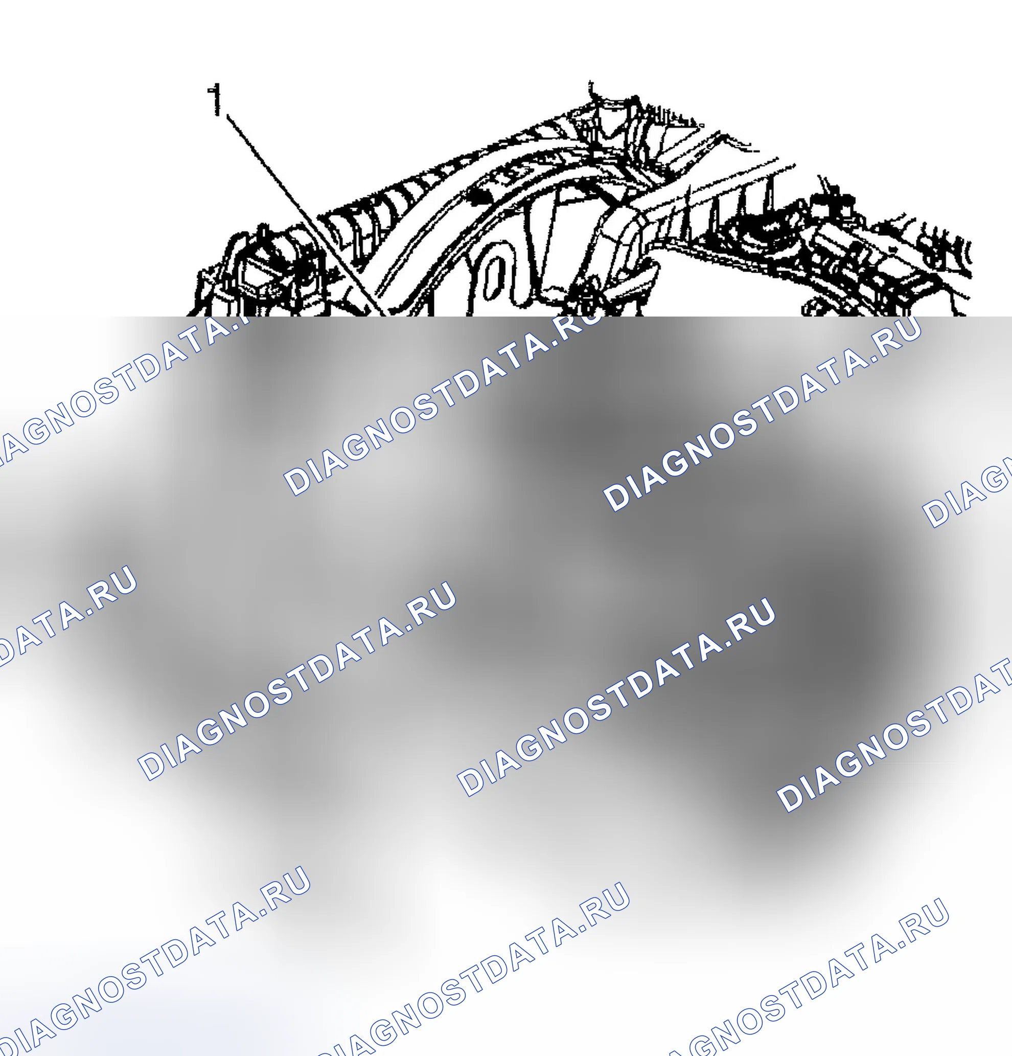 Рис. 70: Порядок демонтажа. Chevrolet TrailBlazer I