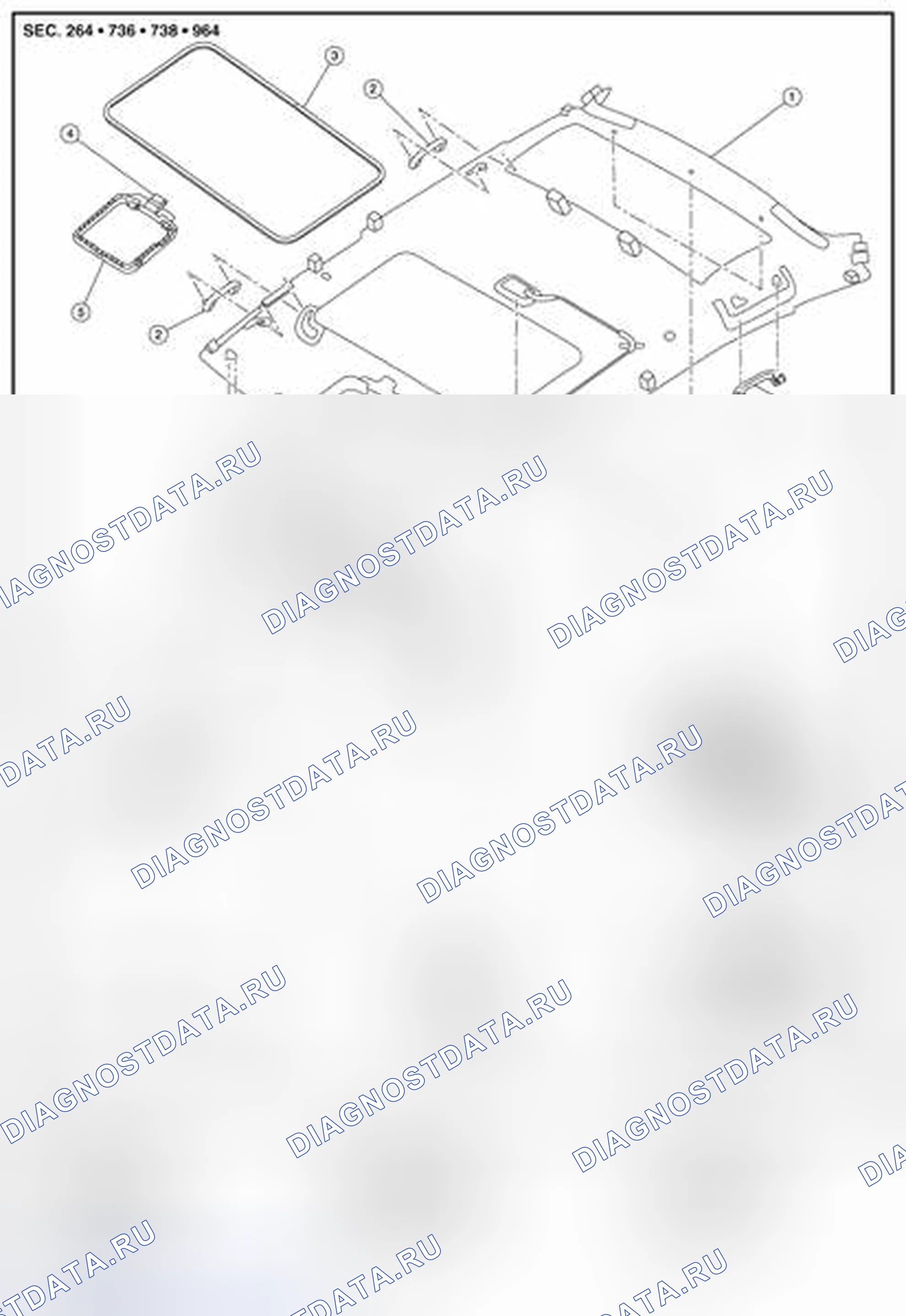 Рис. 115: ЛЮК В КРЫШЕ. Nissan Sentra B17 рестайлинг